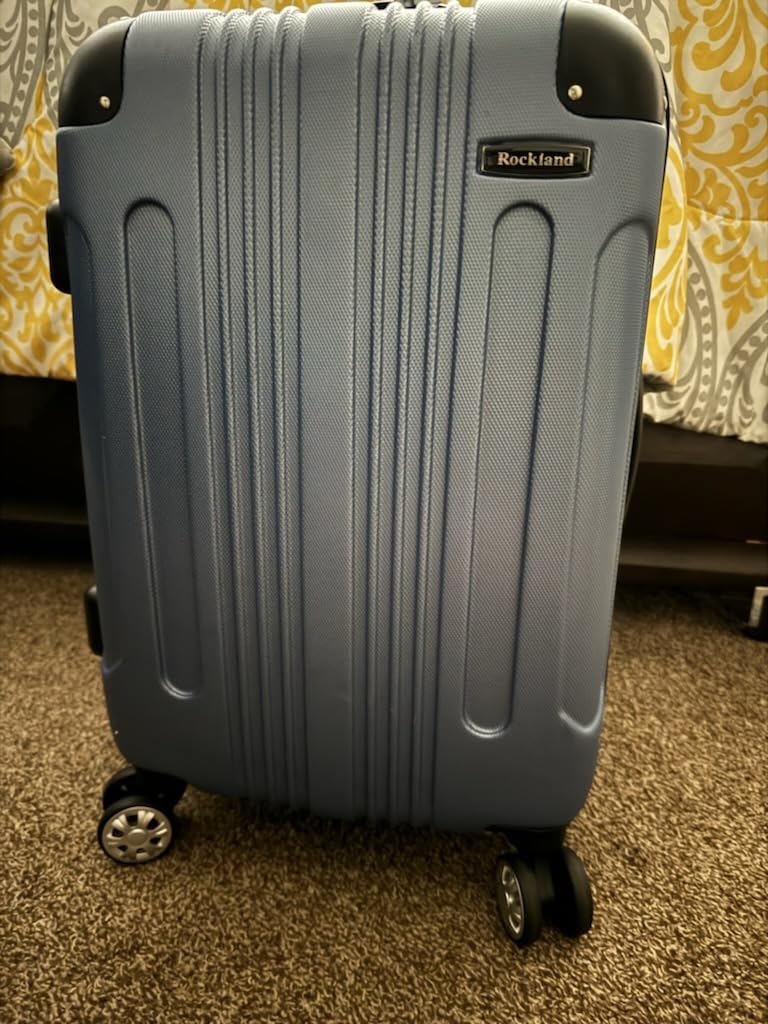Rockland London Hardside Spinner Wheel Luggage, Carry-On 20