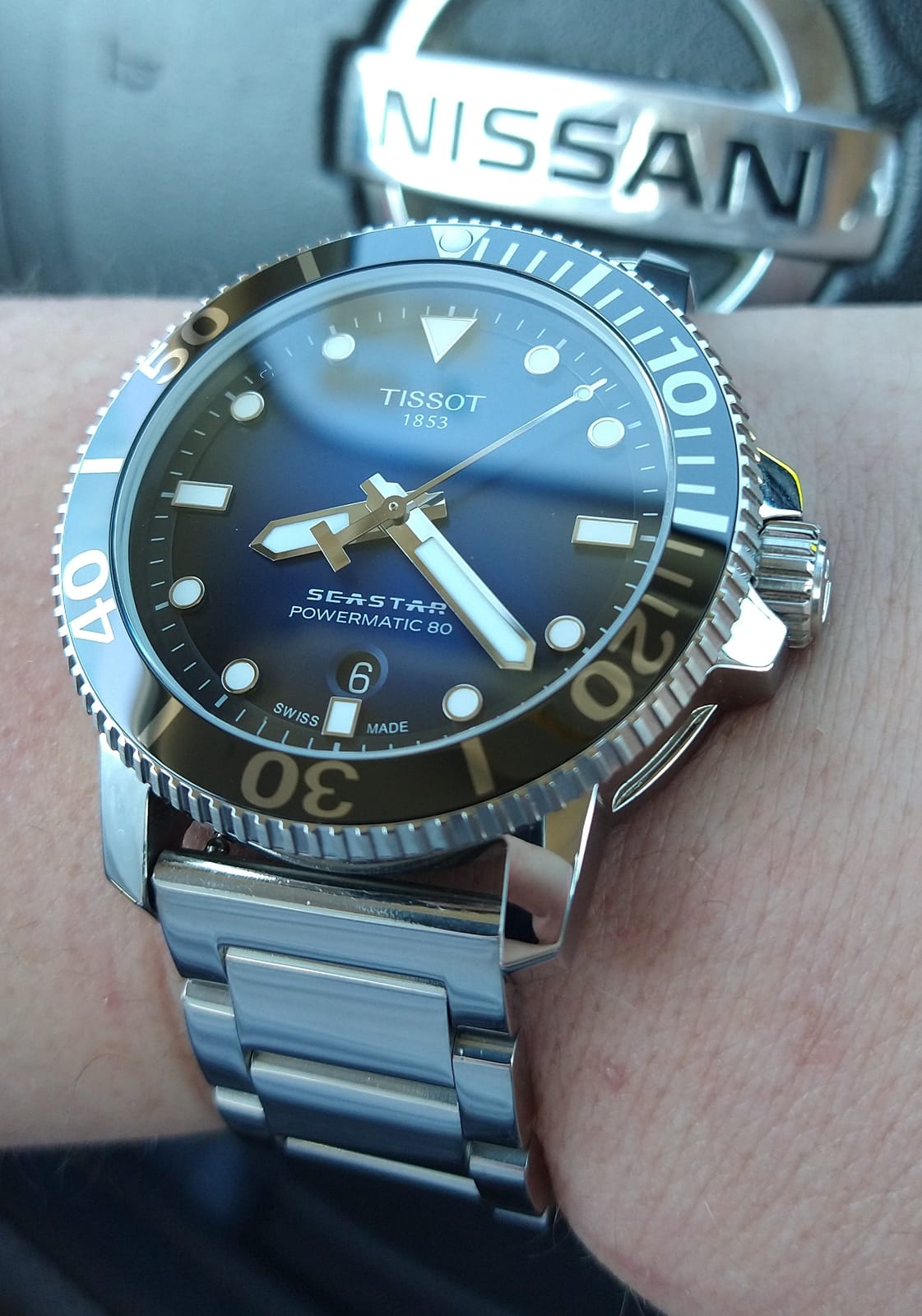 Tissot Men's Seastar 1000 Powermatic 80 - T1204071704100 customer photo 1