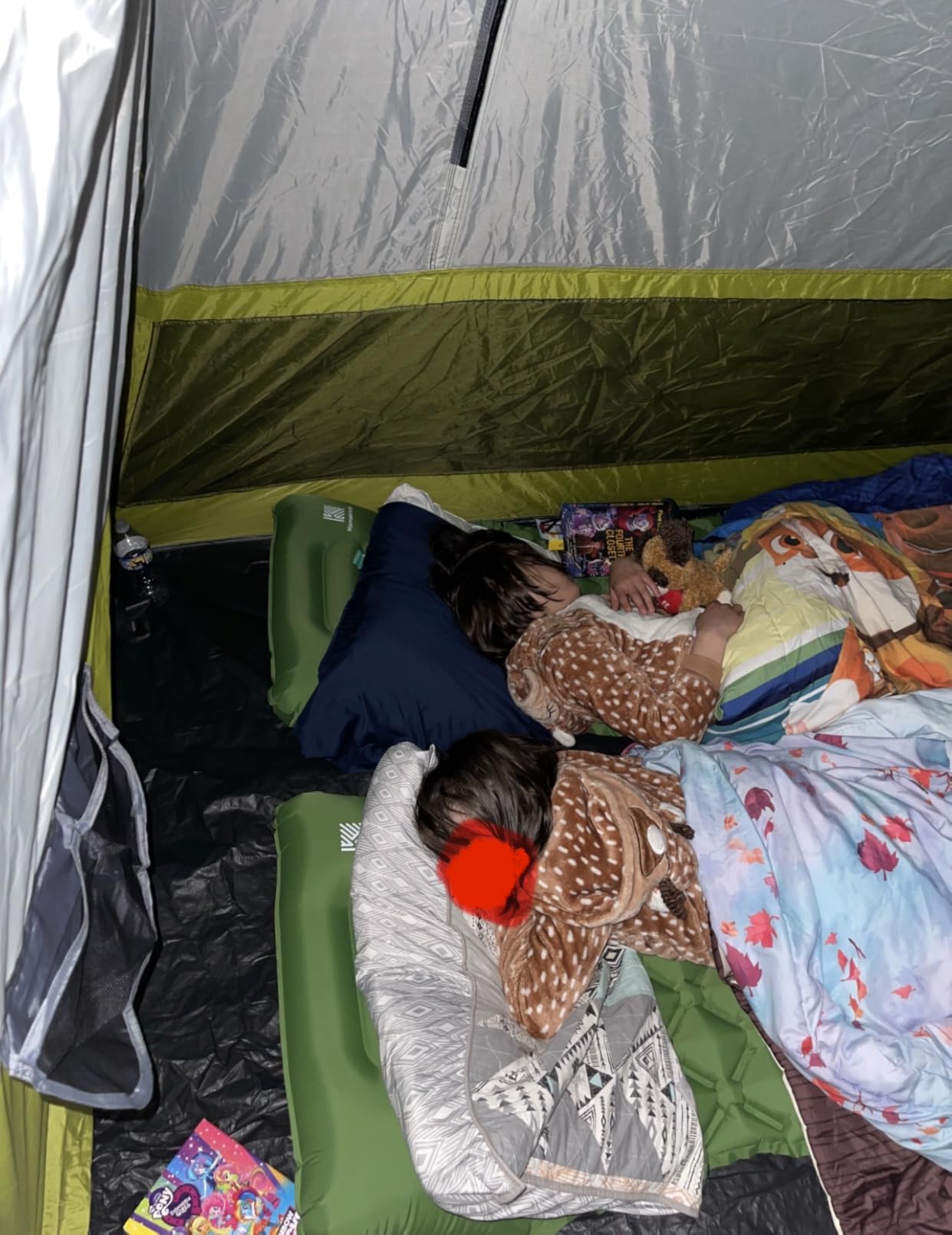 CORE Instant Cabin Tents | Family Cabin Multi Room Pop Up Tents Car Camping | Included Storage Pockets for Camping Accessories customer photo 1