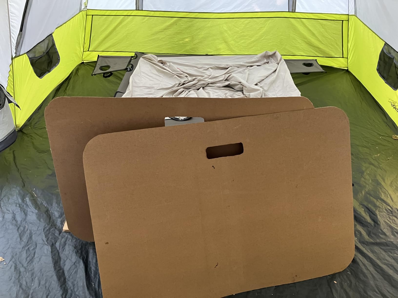 CORE Instant Cabin Tents | Family Cabin Multi Room Pop Up Tents Car Camping | Included Storage Pockets for Camping Accessories customer photo 2
