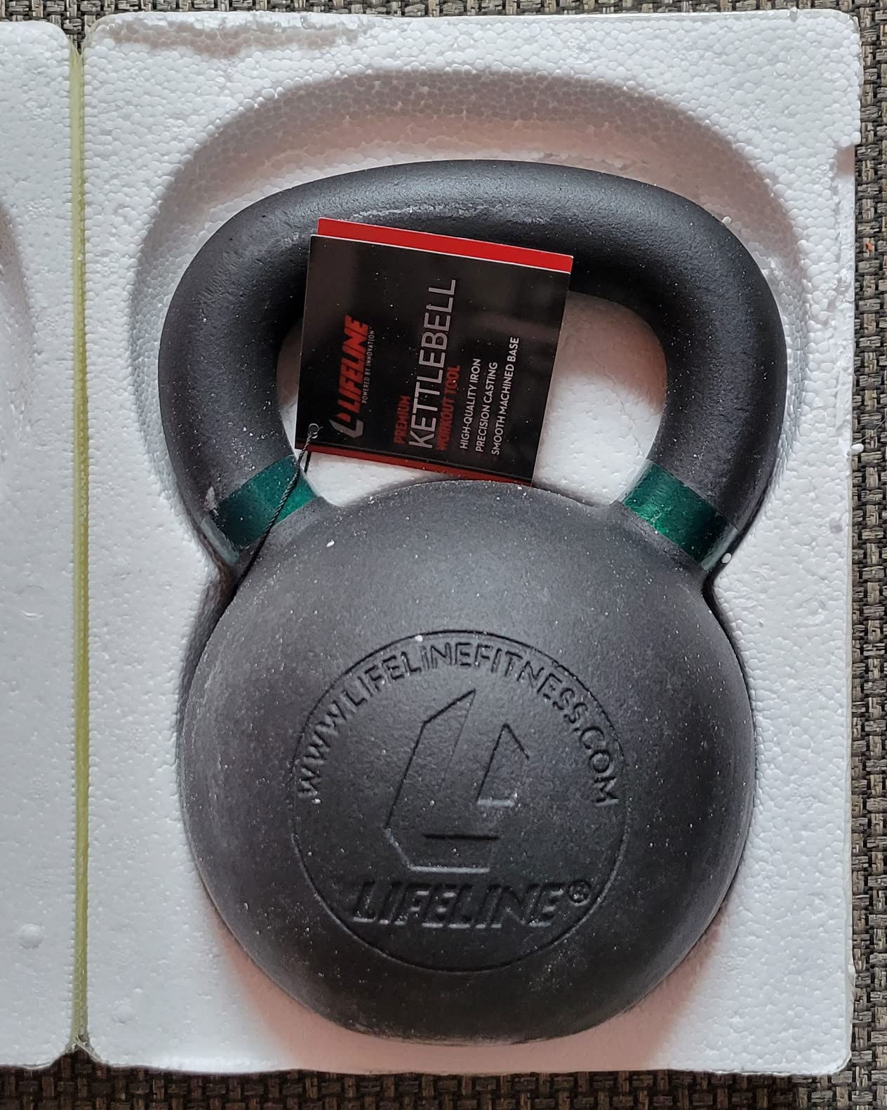 Lifeline Strength Training Kettlebell Weight for Home Gym customer photo 2