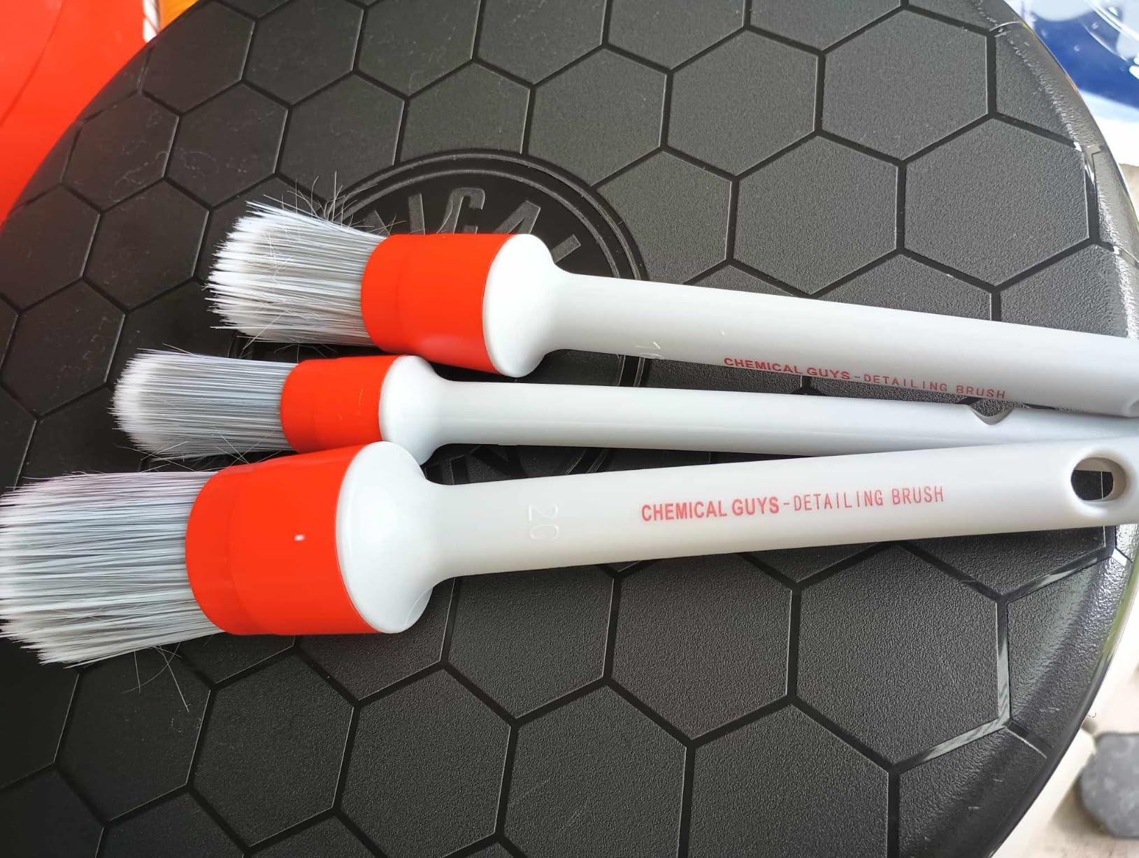 Chemical Guys, All in the Details Interior Detailing Brush Set, 3-Piece customer photo 2