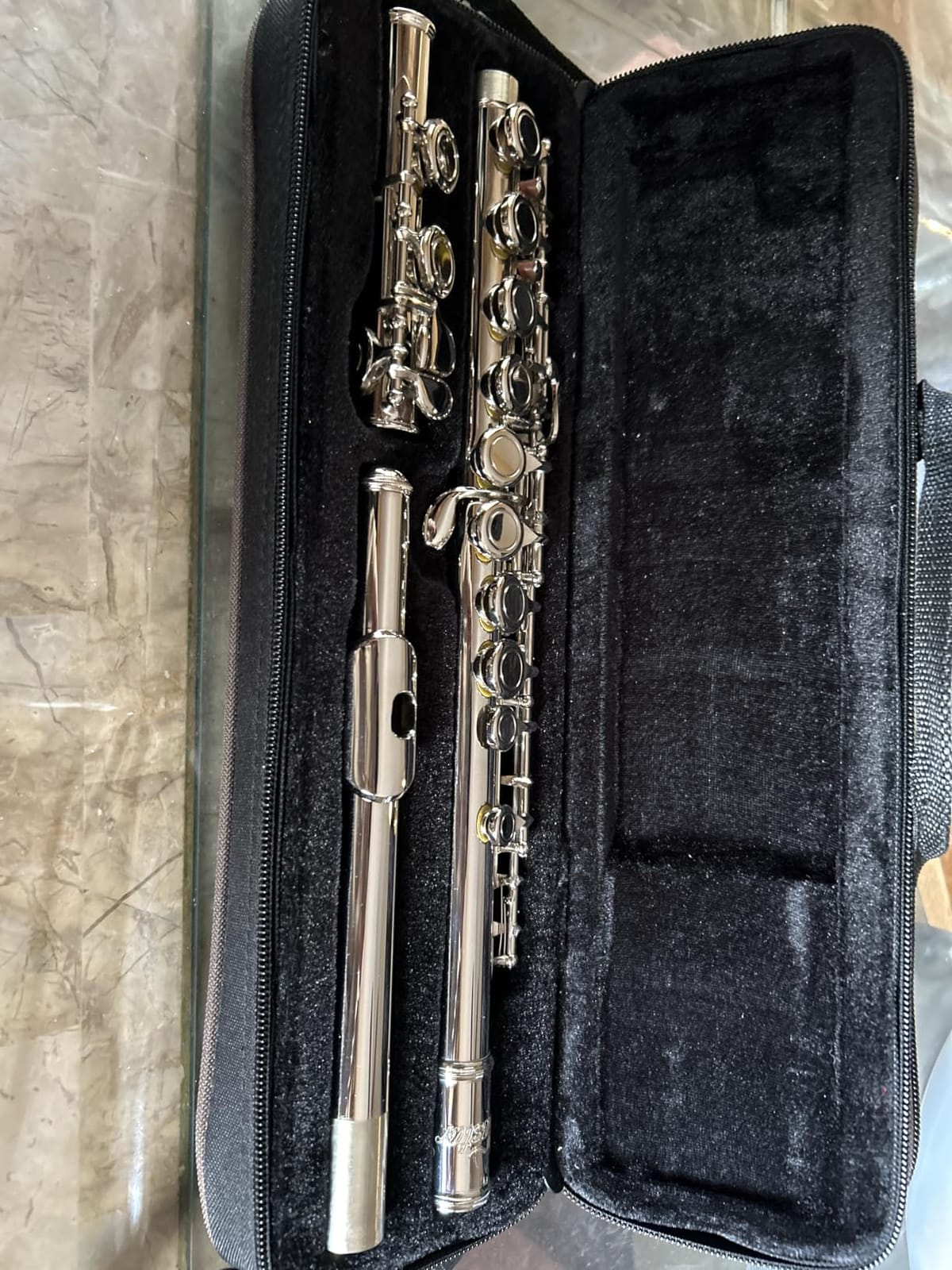 Eastar 16-Key Closed Hole C Flute Kids Beginner, Nickel Full Kit, EFL-1 customer photo 2
