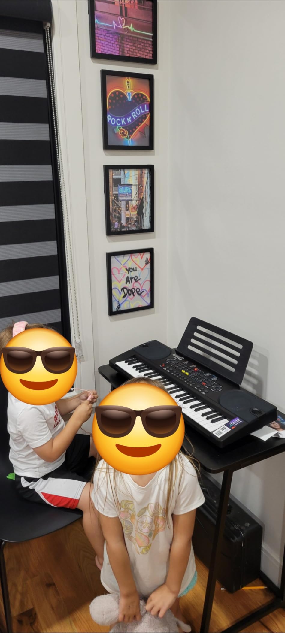 RockJam RJ549 49 Key Keyboard Piano for Beginners with Note Stickers customer photo 2