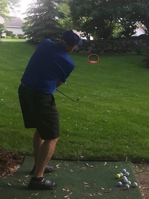 GoSports Chipster Pop-Up Golf Chipping Practice Net - Training Aid for Precision and Distance - Outdoor and Indoor Practice - Golf Gift customer photo 2