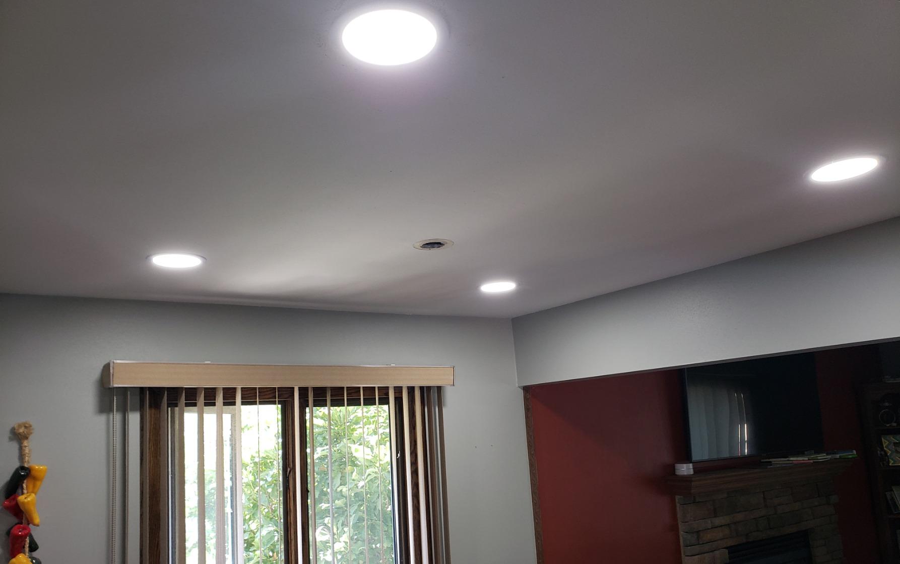 TORCHSTAR 12-Pack 6 Inch Ultra-Thin LED Recessed Light, CRI90 12W, 5000K customer photo 1