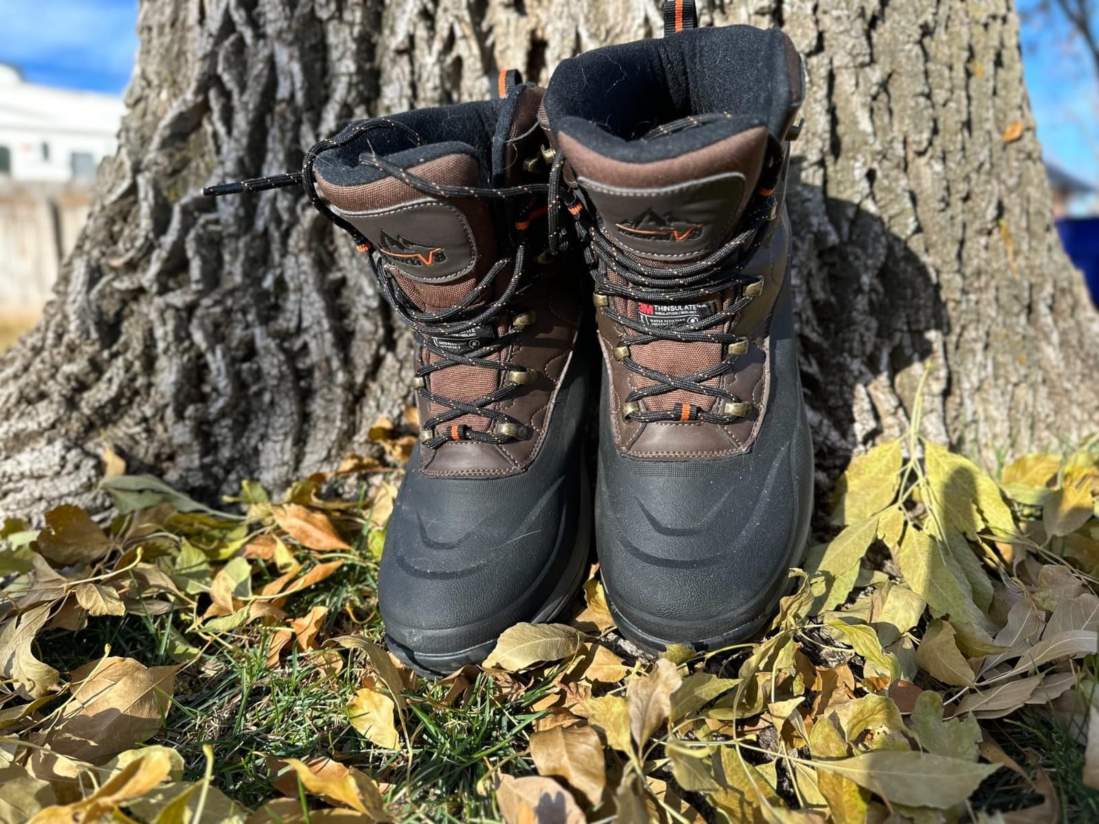 NORTIV 8 Men's Waterproof Hiking Winter Snow Boots customer photo 2