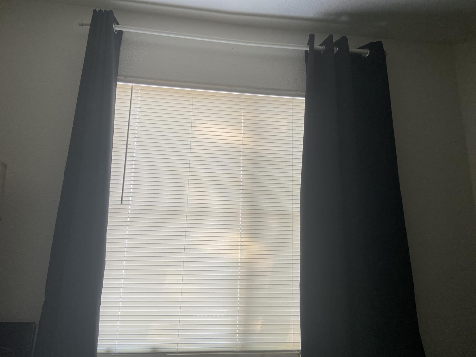 LEMOMO Blackout Curtains 52 x 84 inches Long Black Curtains Set of 2 Panels Thermal Insulated Room Darkening Curtains for Bedroom customer photo 1