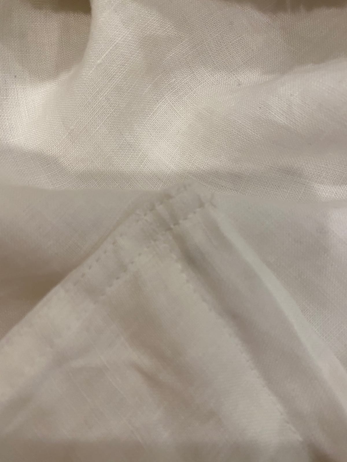 DAPU 100% French Linen Duvet Cover 3Pcs Set, 170GSM Linen Bedding, King customer photo 2