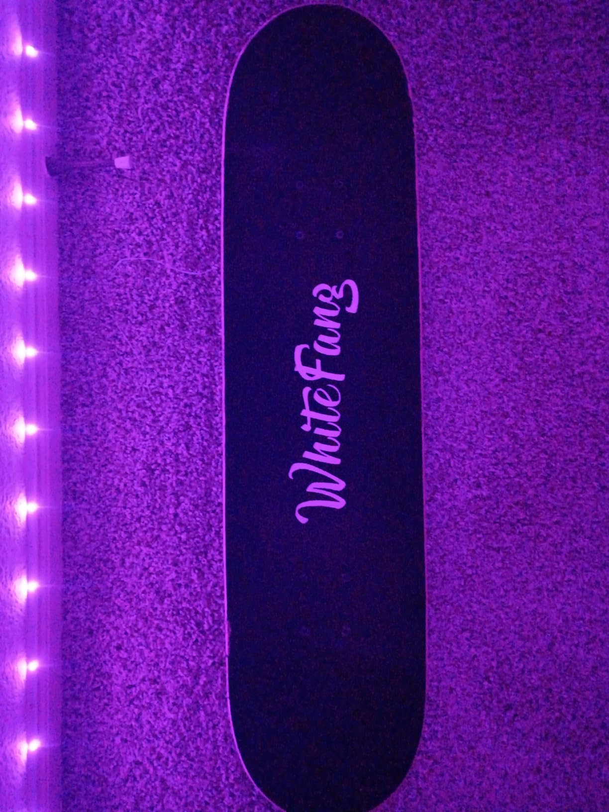 WhiteFang Skateboards for Beginners, Complete Skateboard 31 x 7.88, 7 Layer Canadian Maple Double Kick Concave Standard and Tricks Skateboards for Kids and Beginners customer photo 1