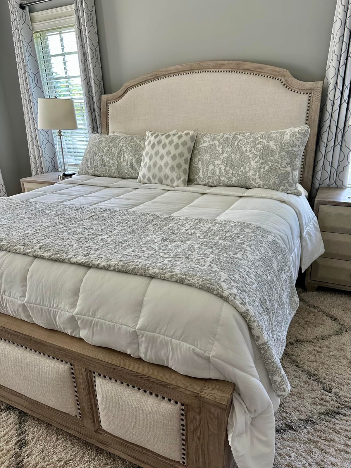 COHOME All-Season Queen Size Cooling Comforter Duvet Insert - White customer photo 1