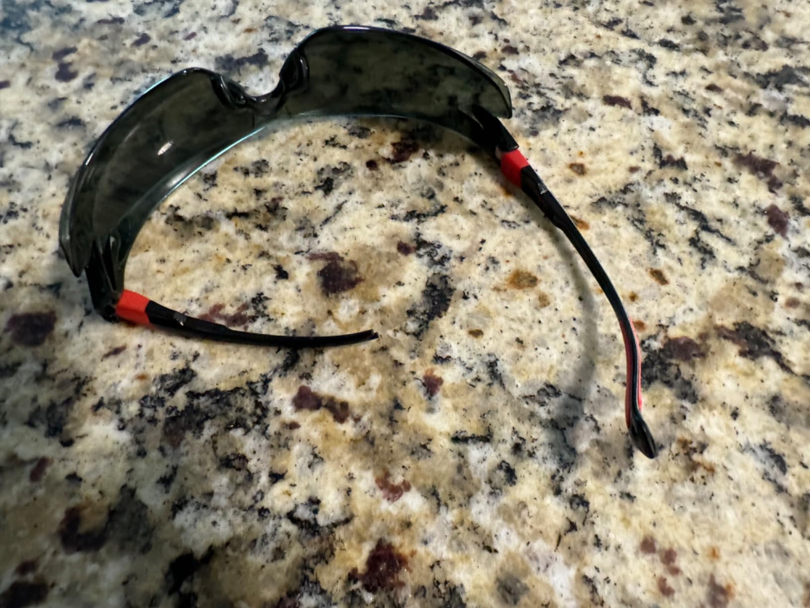NoCry Safety Sunglasses with Green Tinted Wraparound Lenses; Tinted Safety Glasses for Men and Women with Adjustable Arms & No-Slip Grips; Work Glasses with UV 400 Protection; ANSI Z87.1 Rated customer photo 1