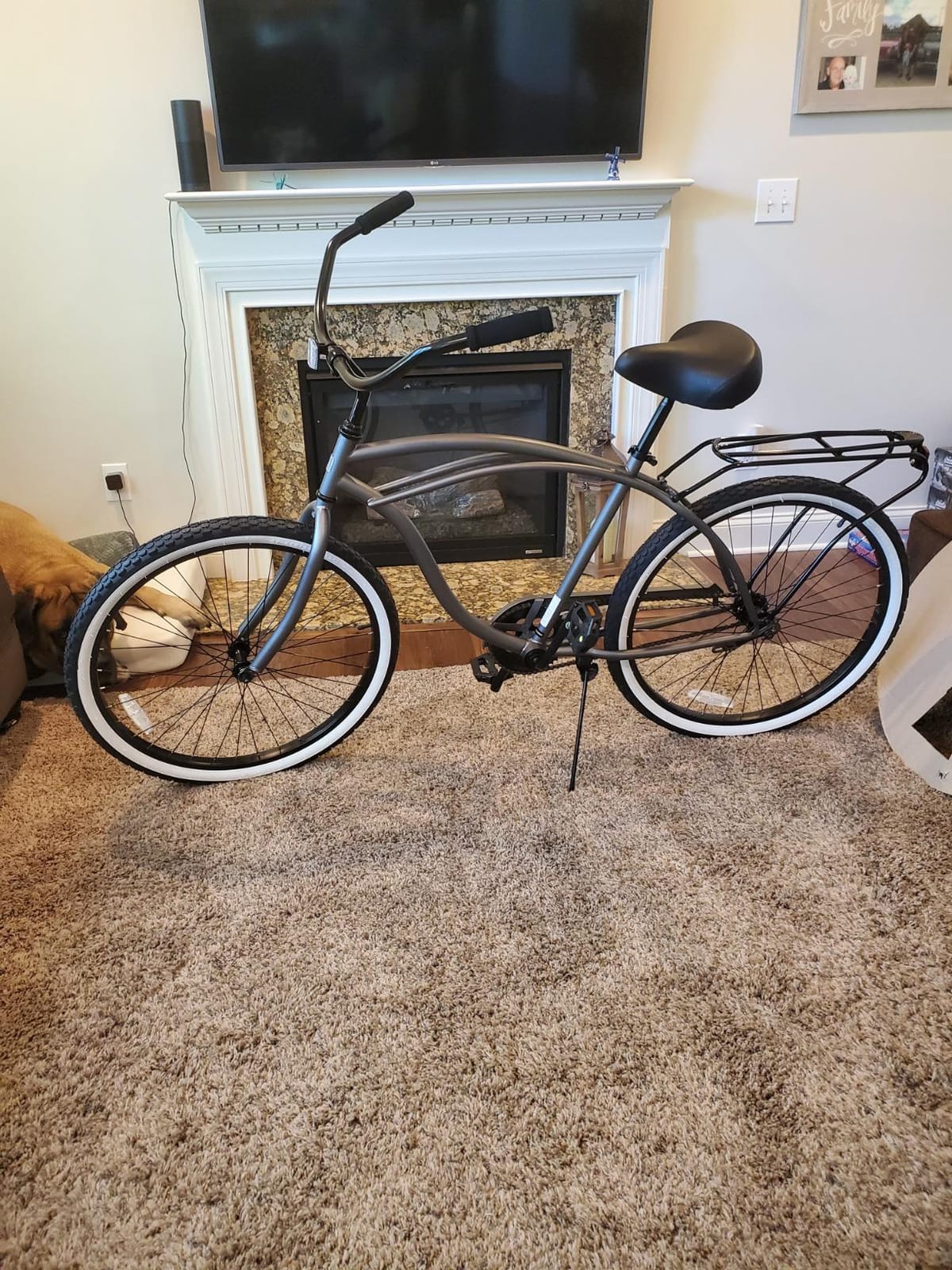 sixthreezero Around The Block Men's Beach Cruiser Bike, Hybrid Bicycle with Rear Rack, Multiple Speed and Color Options customer photo 1