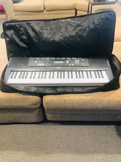 Ruibo 61 Key Keyboard Gig Bag Case,Portable Durable Keyboard Piano Waterproof 600D Oxford Cloth with 10mm Cotton Padded Case Gig Bag 40
