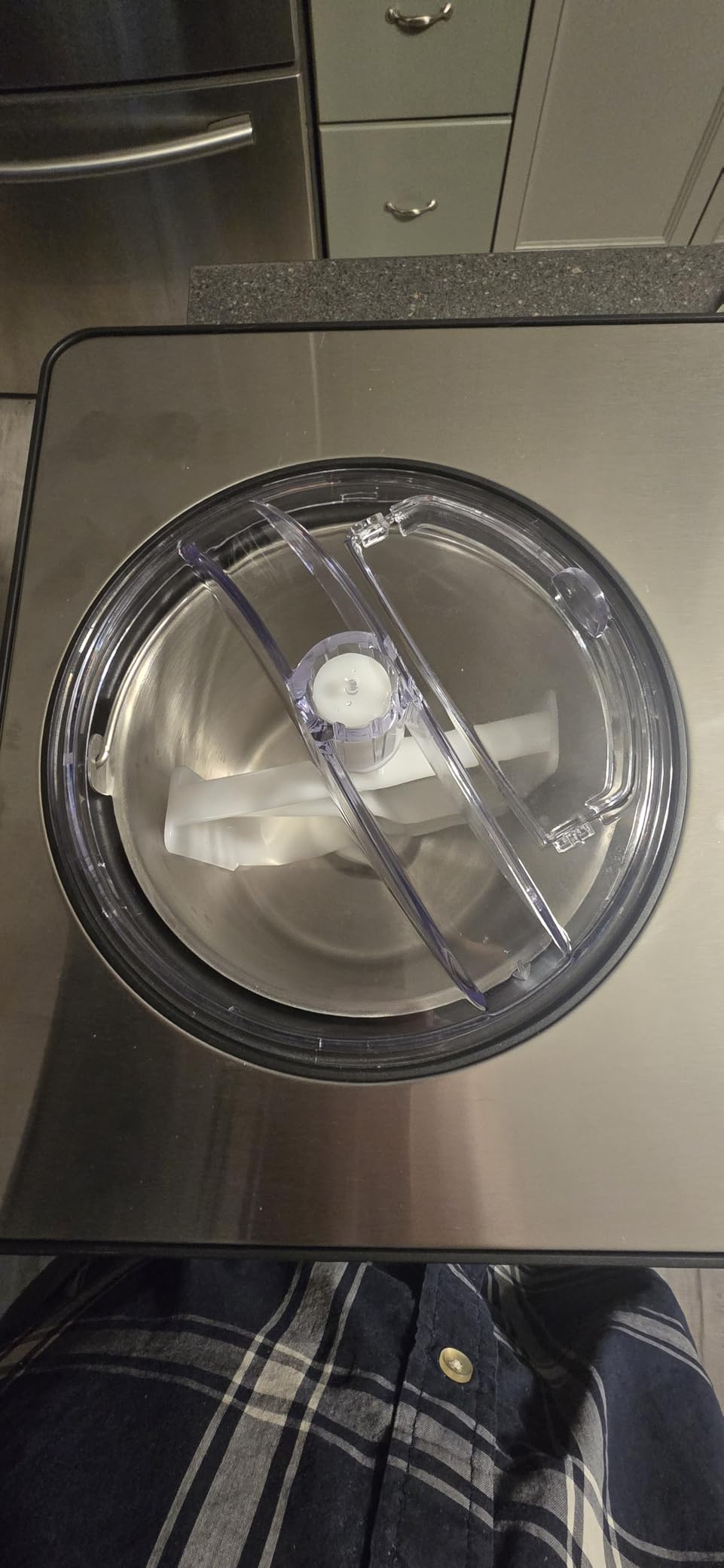Whynter Ice Cream Maker Machine & Yogurt Automatic 2 Qt. with Built-In Compressor, LCD Digital Display & Timer, No Pre-Freezing, ICM-220SSY, Stainless Steel customer photo 1