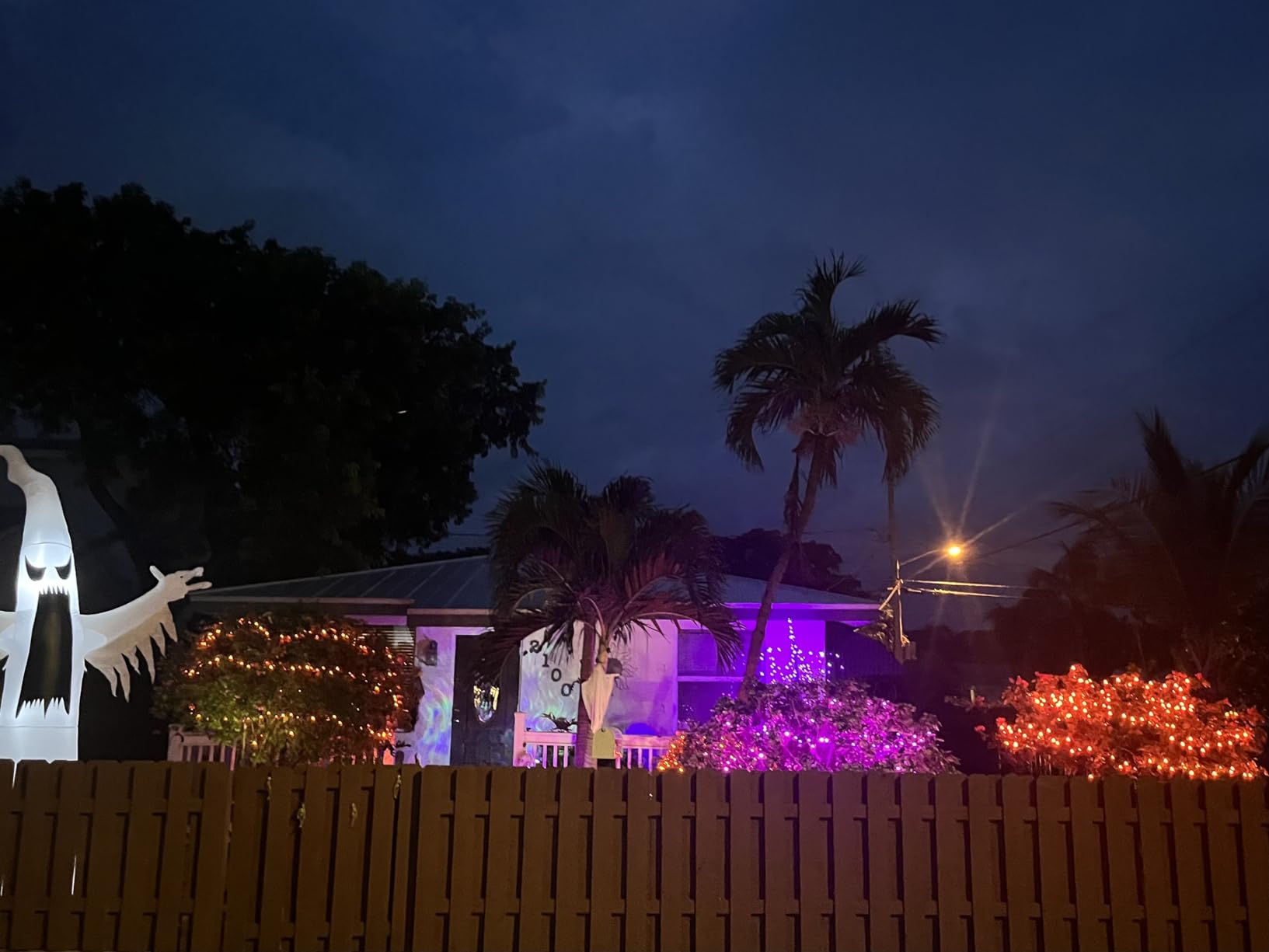 Joiedomi 12 FT Halloween Inflatables Outdoor Decorations, Scary Ghost Halloween Decor, Inflatable Ghost Blow Ups for Yard with LEDs for Outside Yard Decorations customer photo 1