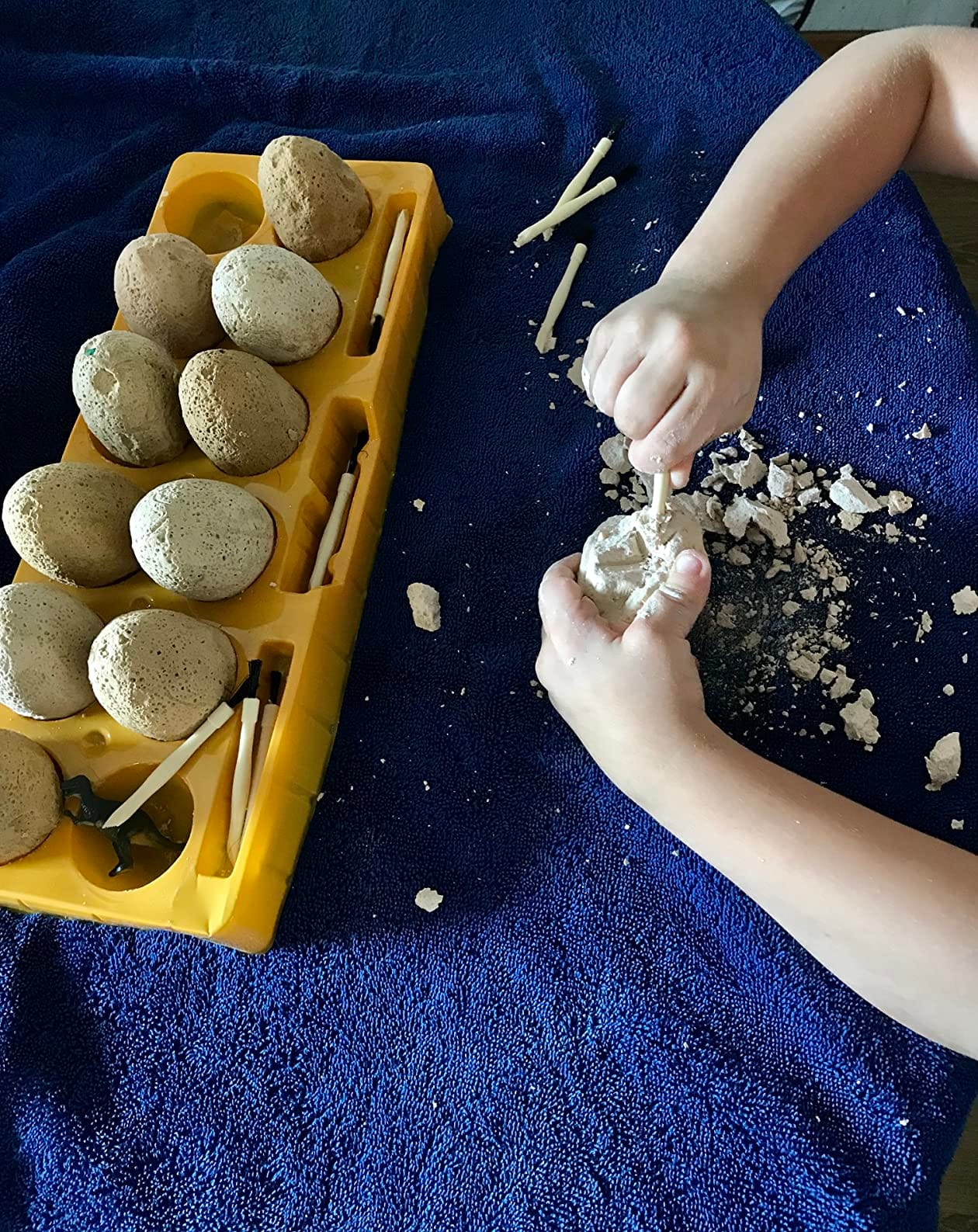 Dig a Dozen Dino Egg Kit for Kids - 12 Eggs & Surprise Dinosaurs customer photo 1