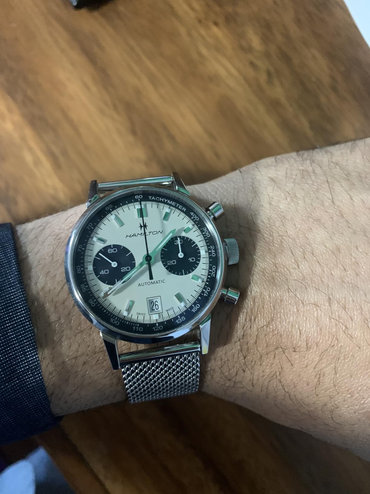 Hamilton American Classic Automatic Men's Watch, 40mm Stainless Steel Case customer photo 1