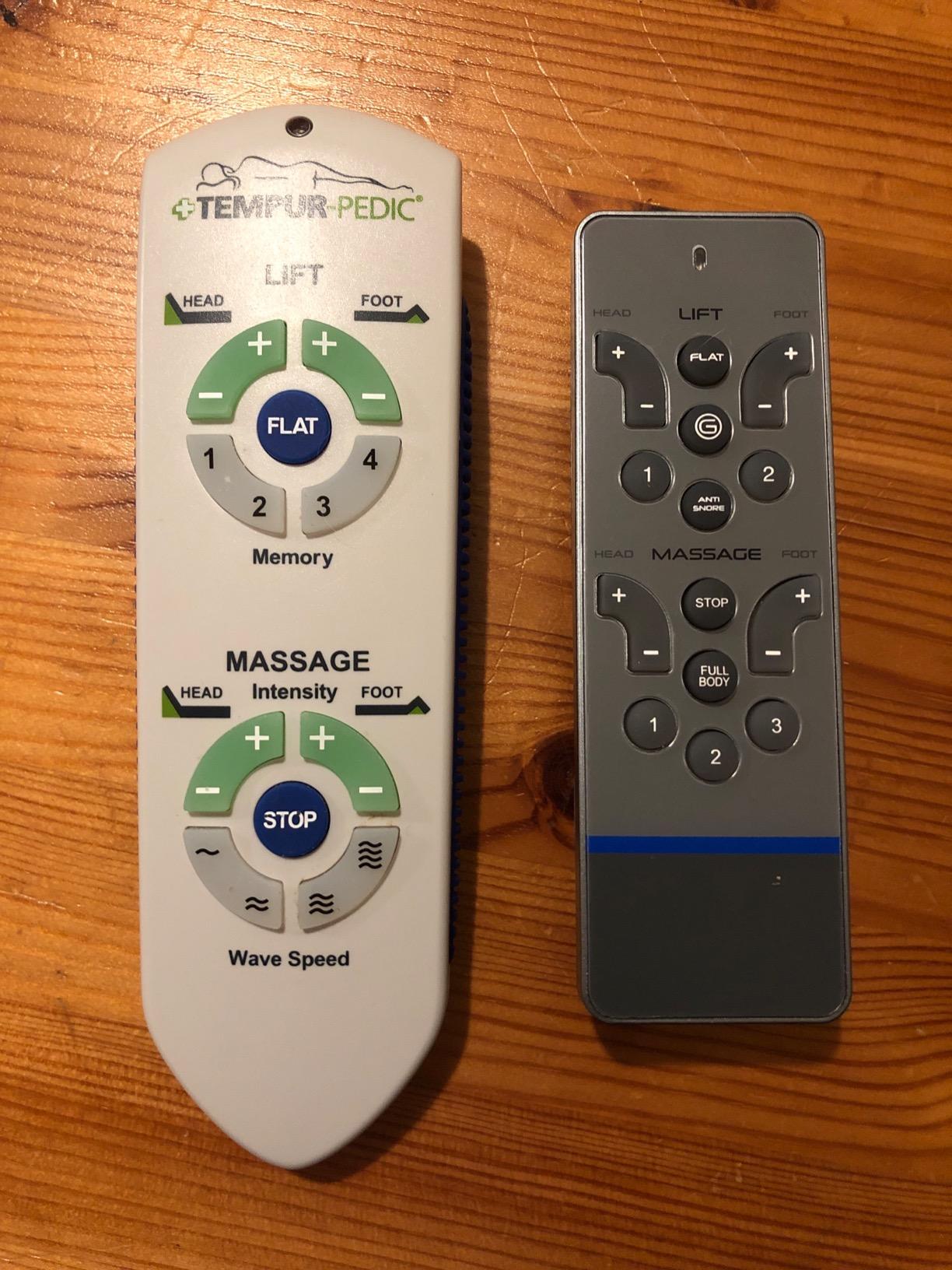 Replacement Remote Compatible w Tempurpedic Ergo Advanced Rc-wm-101 (Old Remote Must Match Picture on Left, New Version Shown Right) customer photo 1