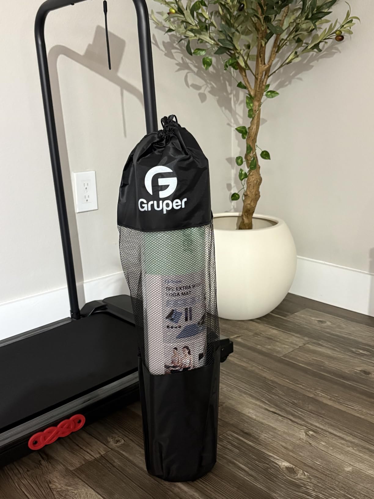 Gruper Yoga Mat Non Slip, Eco Friendly Fitness Exercise Mat with Carrying Strap, Pro Yoga Mats for Women, Workout Mats for Home, Pilates and Floor Exercises customer photo 2
