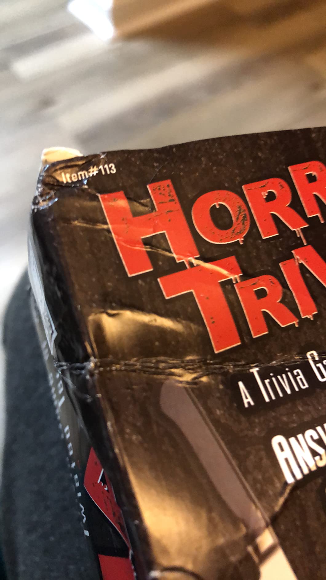 Horror Trivia Card Game - Test Your Knowledge of Horror Pop Culture Facts with 300 Scary Fun Trivia Questions customer photo 1