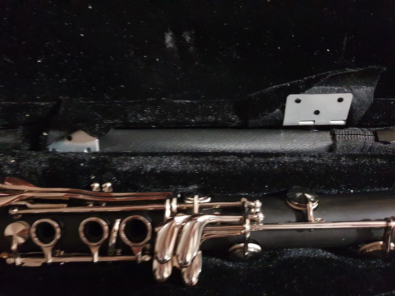 Eastar B Flat Ebonite Clarinet Beginner, Nickel, Hard Case Kit, ECL-300 customer photo 1