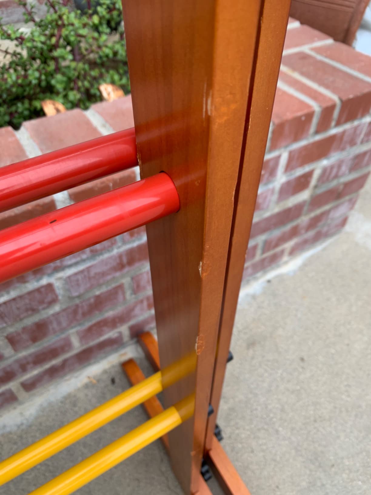 GSE Ladder Ball Toss Game Set with 6 Golf Bolas & Carrying Case, Solid Wood customer photo 1