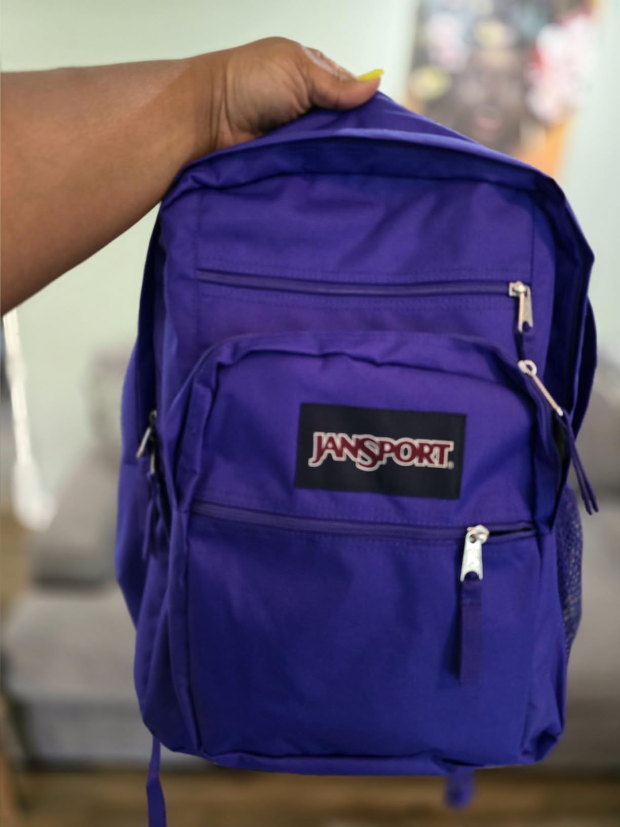 JanSport Laptop Backpack - Computer Bag with 2 Compartments, Ergonomic Shoulder Straps, 15” Laptop Sleeve, Haul Handle - Black customer photo 1