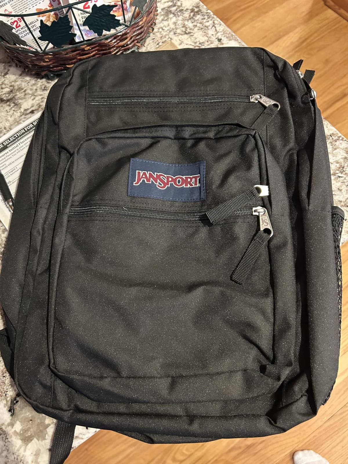 JanSport Laptop Backpack - Computer Bag with 2 Compartments, Ergonomic Shoulder Straps, 15” Laptop Sleeve, Haul Handle - Black customer photo 2