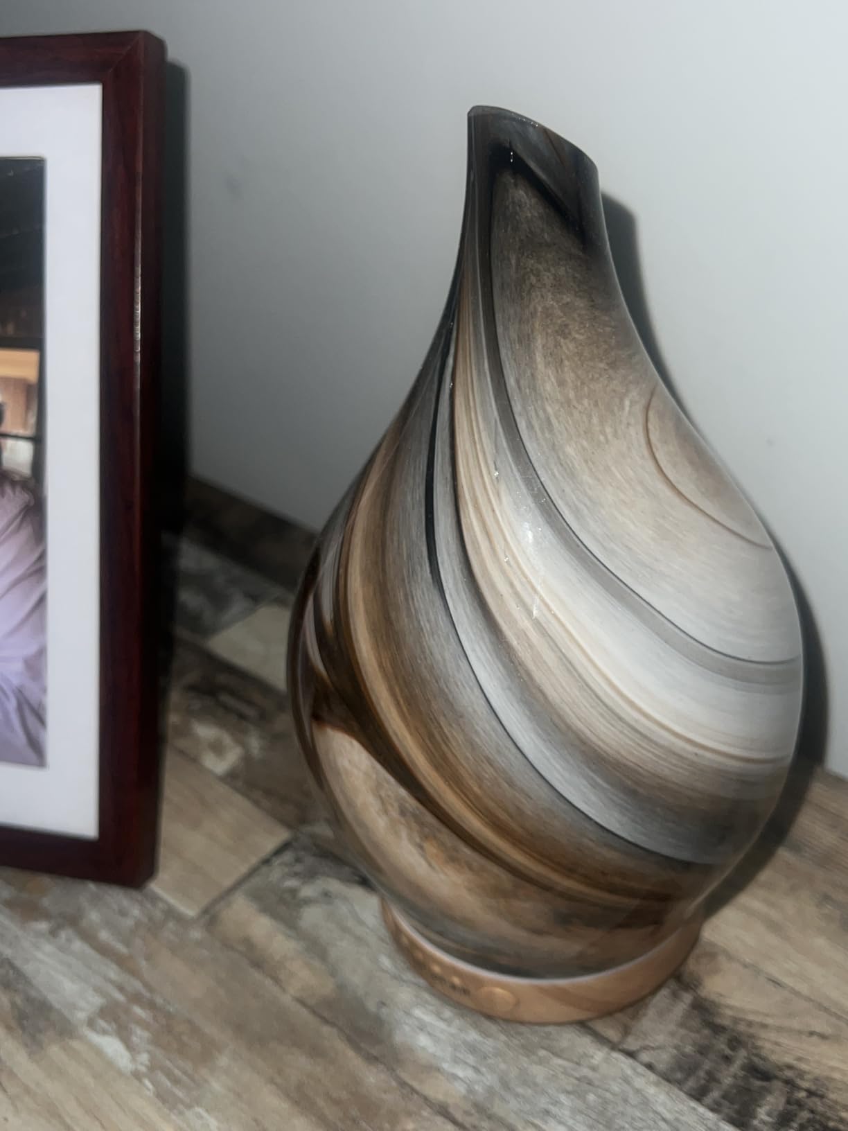 Porseme Essential Oil Diffuser 150ml Handmade Glass Diffuser 6H Runtime customer photo 1