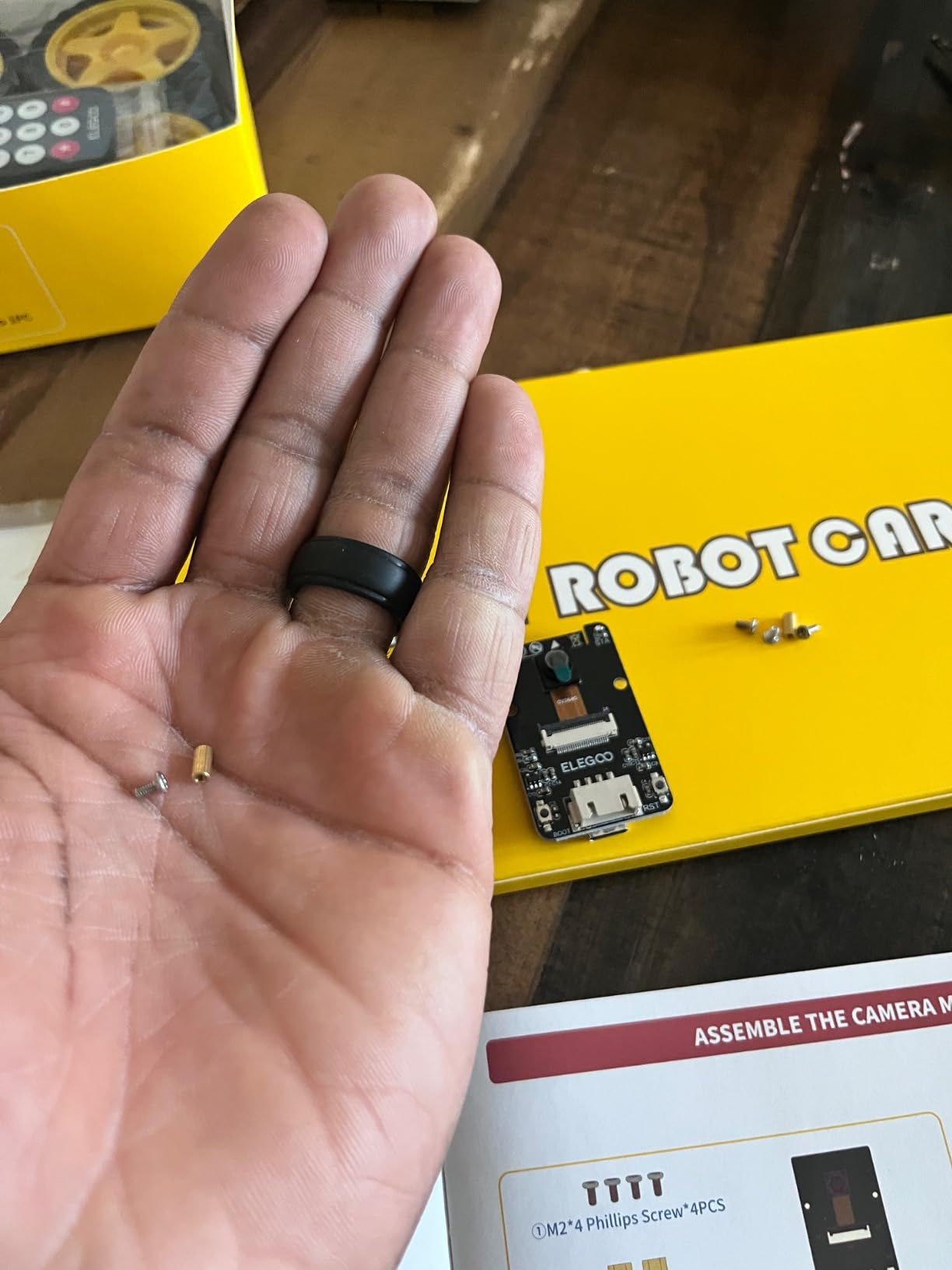 ELEGOO UNO R3 Smart Robot Car Kit V4 with Camera, Compatible with Arduino customer photo 2
