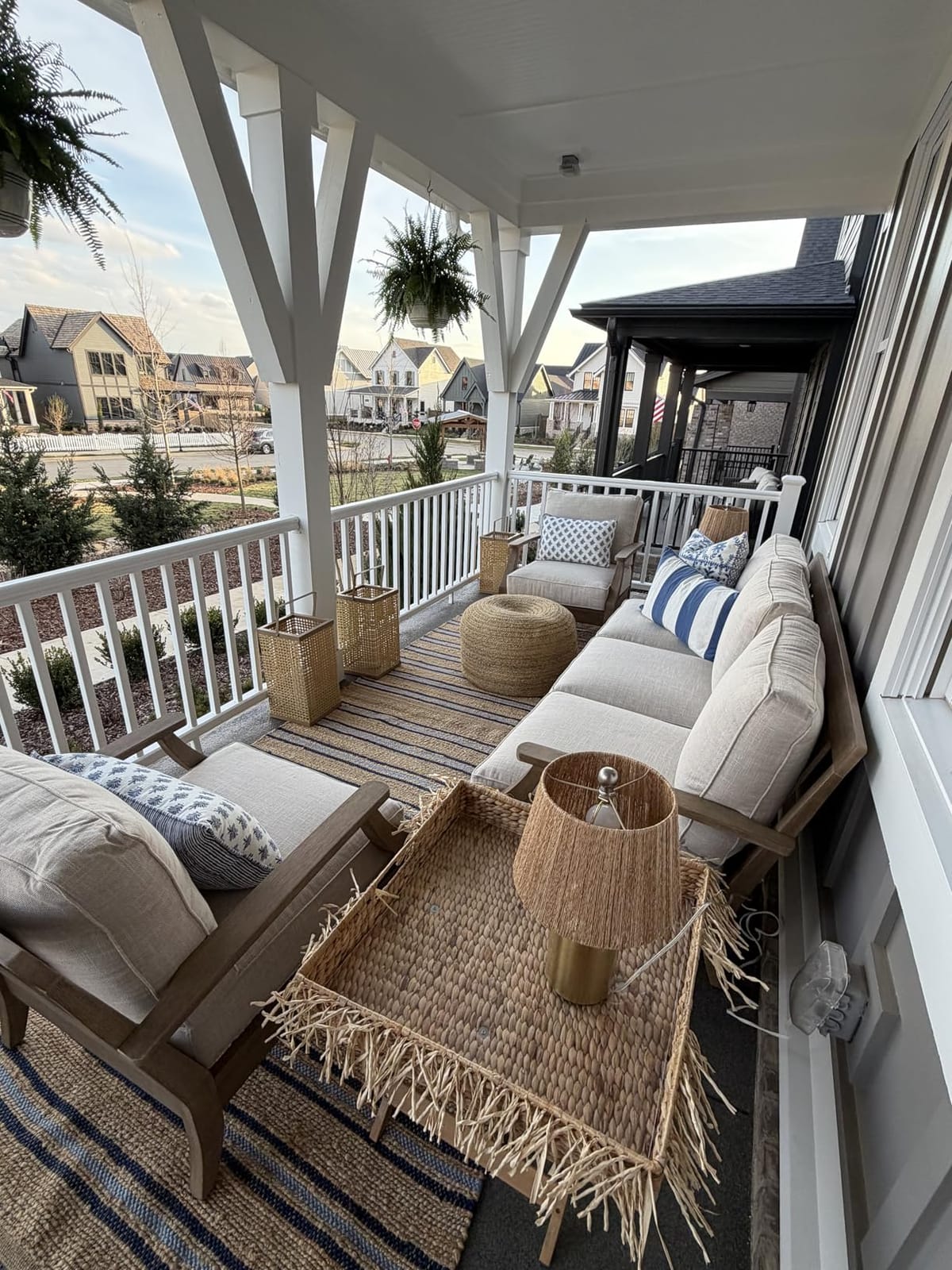 Signature Design by Ashley Clare View 1-Piece Outdoor Lounge Chair, Beige customer photo 2