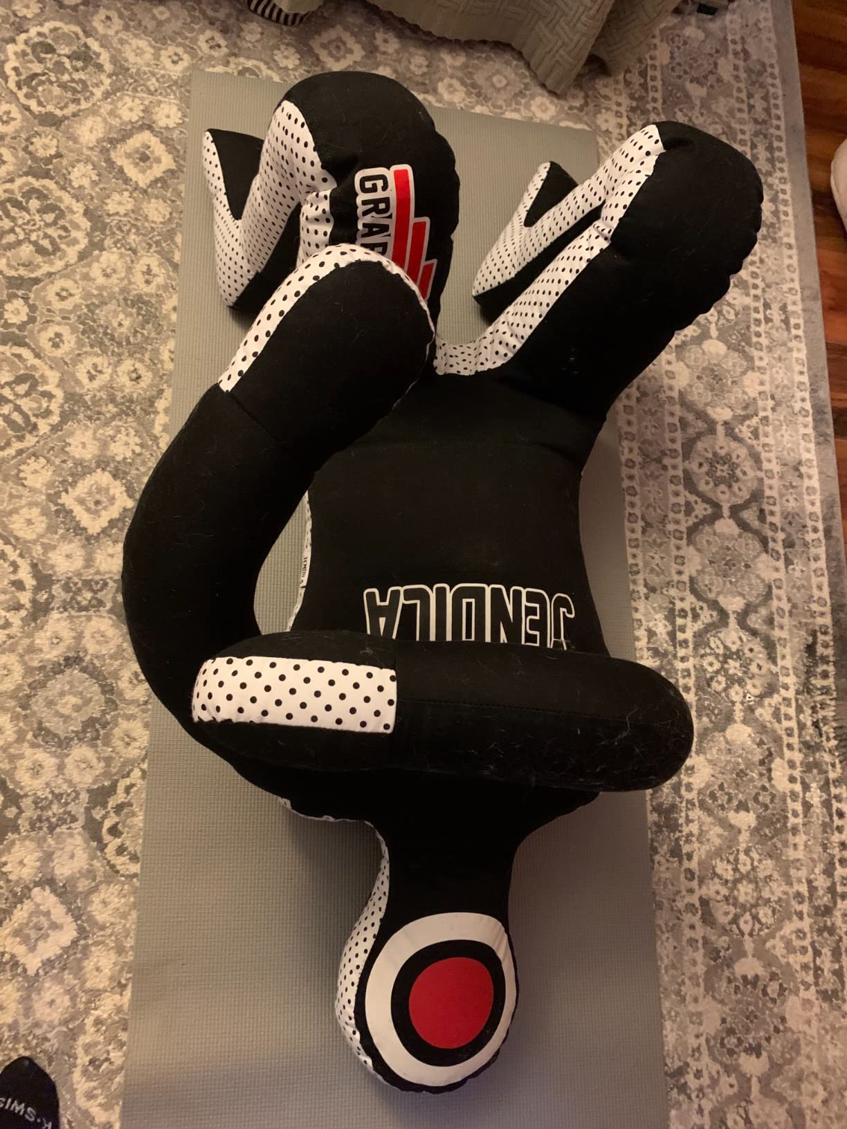 Grappling Dummy MMA Jiu Jitsu – Grappling Wrestling Dummy – Made from Durable Canvas Fabrics – MMA Dummy for Multiple Drills UNFILLED customer photo 1