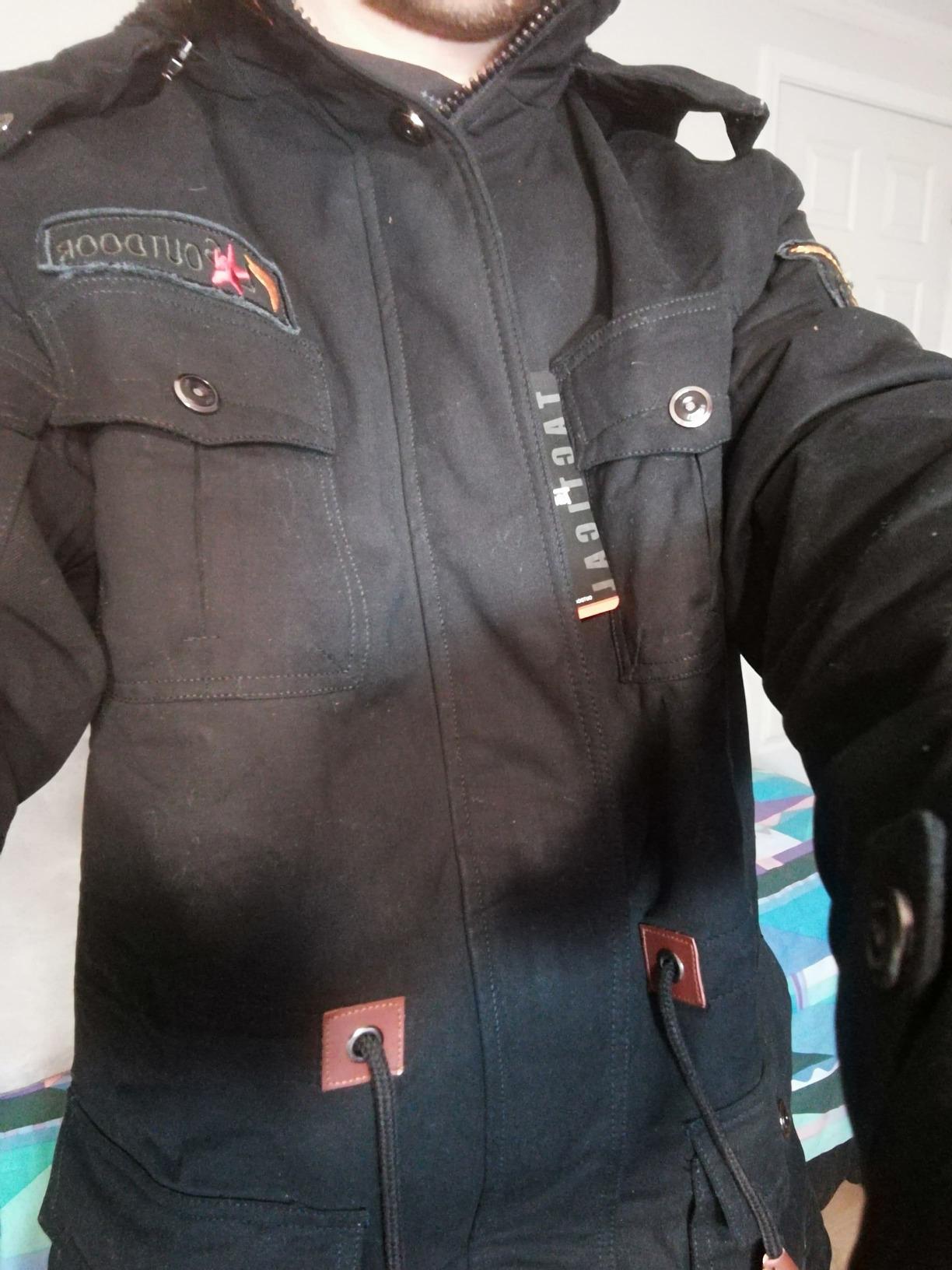 TACVASEN Men's Winter Jacket Fleece Lined Military Thick Coat customer photo 2