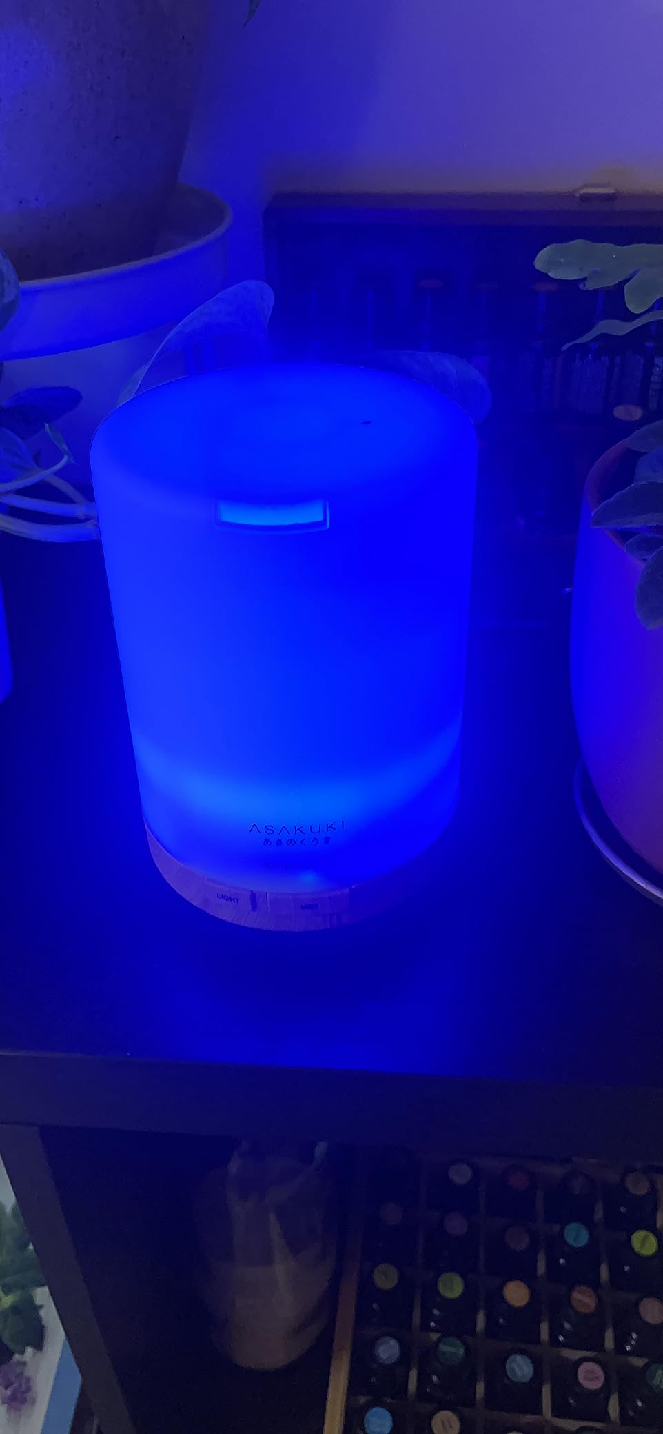 ASAKUKI Essential Oil Diffuser for Home 300 ml Quiet customer photo 1