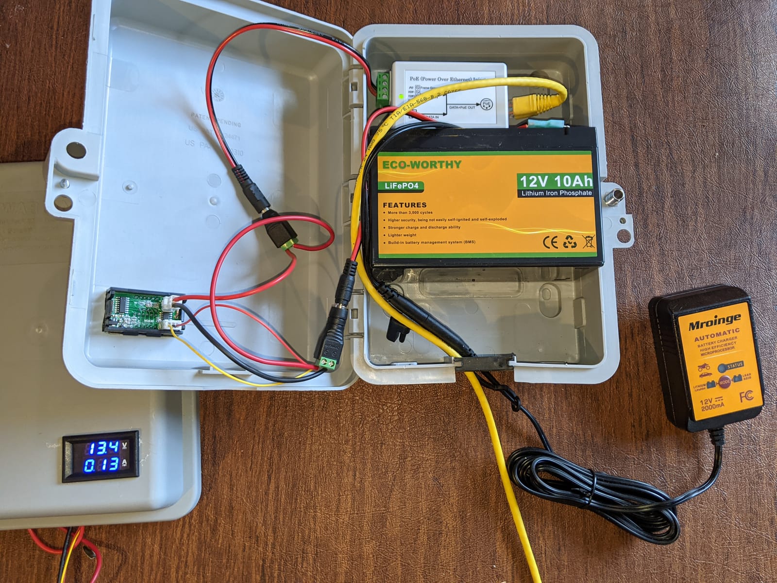 Mroinge MBC022, 12V 2A Lead Acid & Lithium(LiFePO4) Automatic Trickle Battery Charger Smart Battery Maintainer for Car Motorcycle Lawn Mower Boat ATV SLA AGM Gel Lithium(LiFePO4) and More Batteries customer photo 1