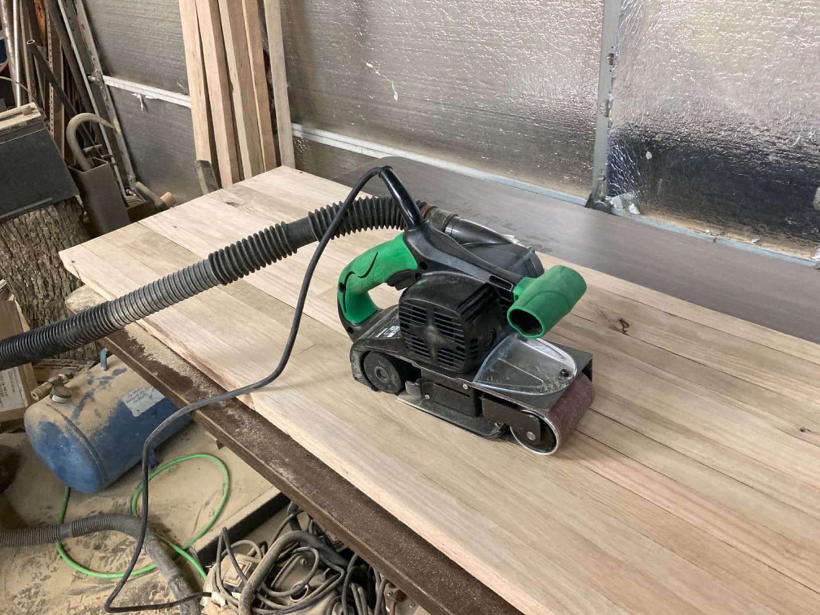 Metabo HPT Belt Sander | 3 x 21 Inch | Variable Speed | 9.0 Amp Motor | 5-Year Warranty | SB8V2 customer photo 1