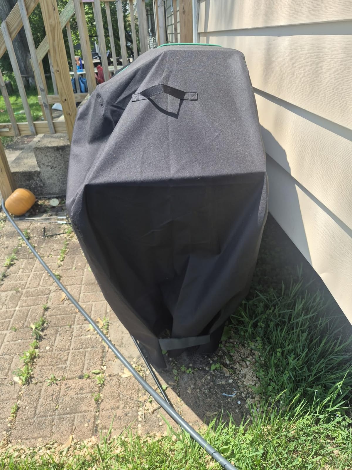 Simple Houseware 55 in. Heavy-Duty BBQ Gas Grill Cover, Waterproof | 600D Polyester, Fits 3-4 Burner, Weather-Resistant customer photo 2