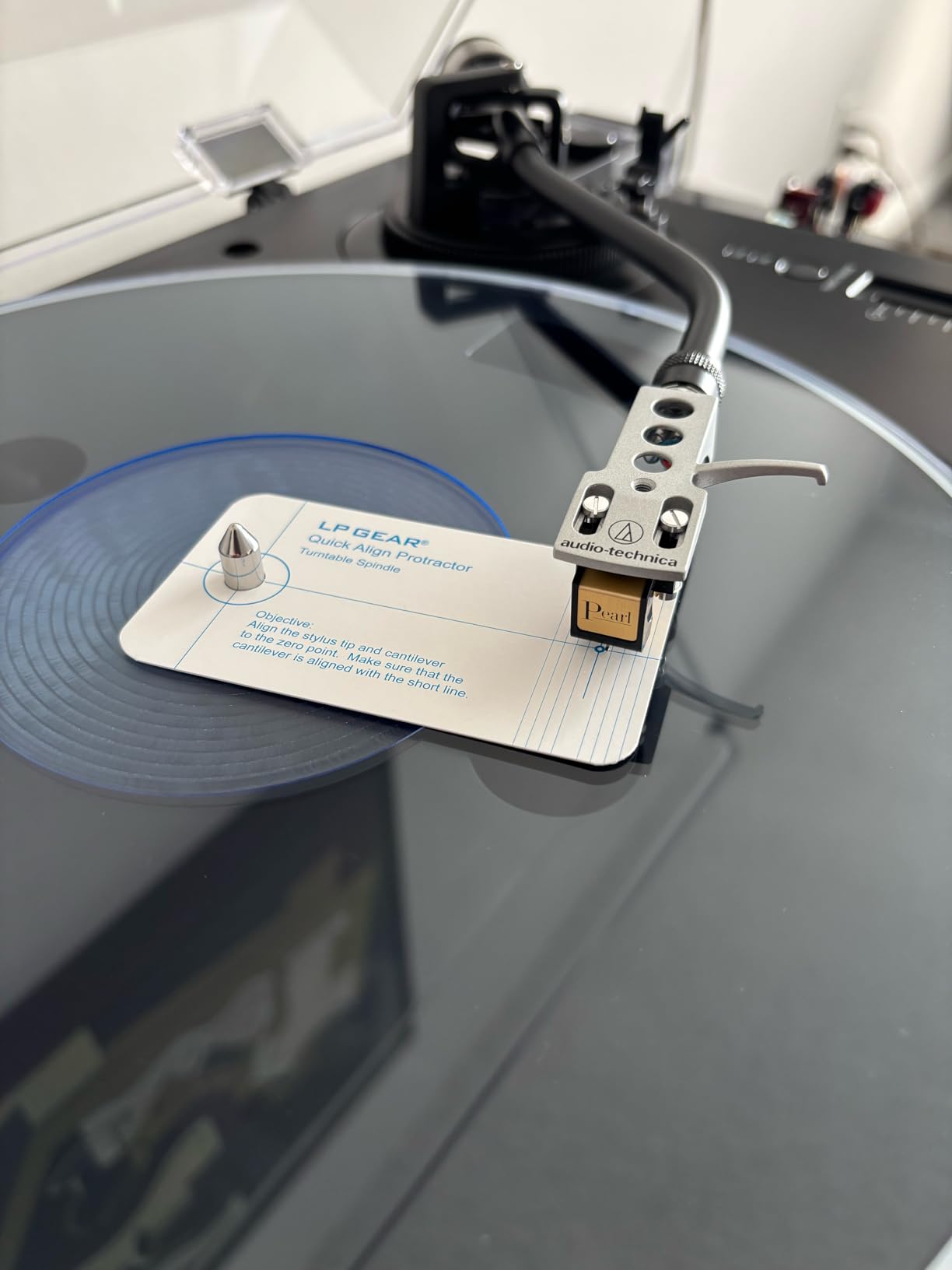 Audio-Technica AT-LP120XUSB-BK Direct-Drive Turntable (Analog & USB), Fully Manual, Hi-Fi, 3 Speed, Convert Vinyl to Digital, Anti-Skate and Variable Pitch Control, Black customer photo 2