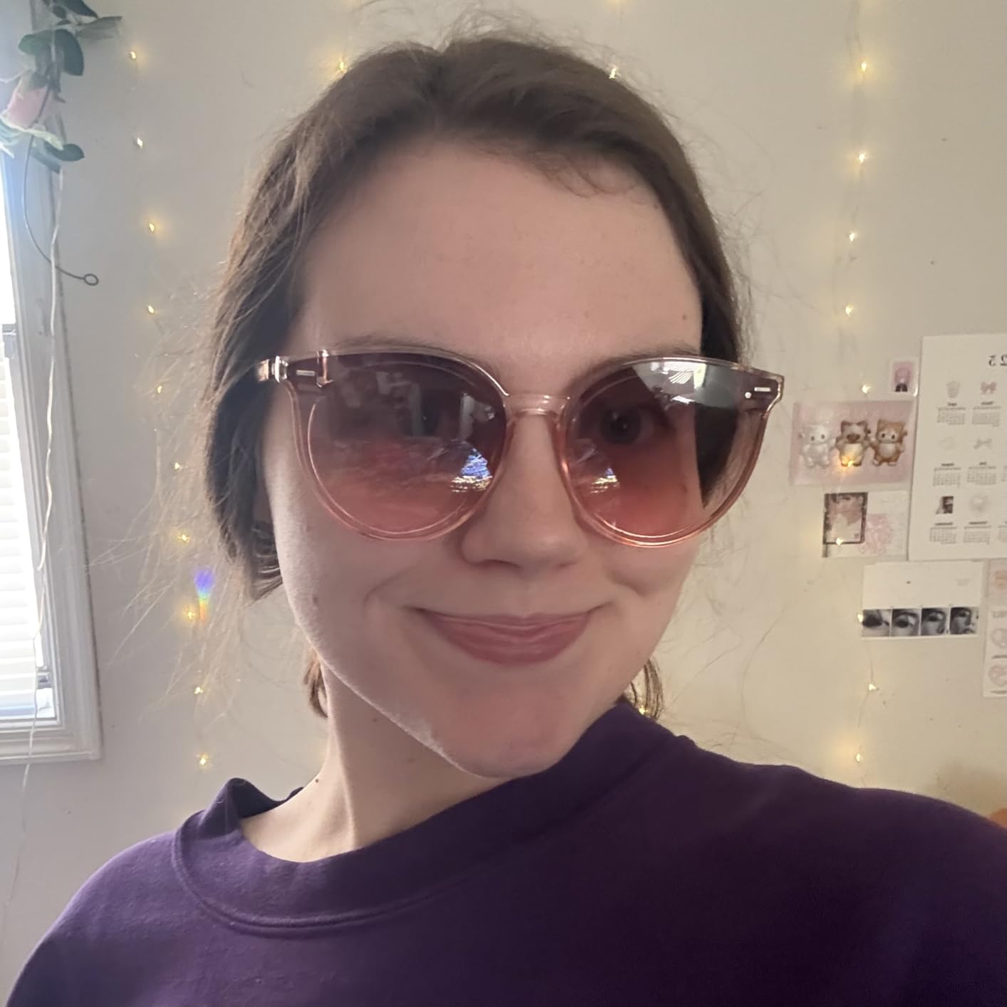 SOJOS Sunglasses Womens Trendy 2026 Retro Vintage Round Shades SJ2067,Large customer photo 1