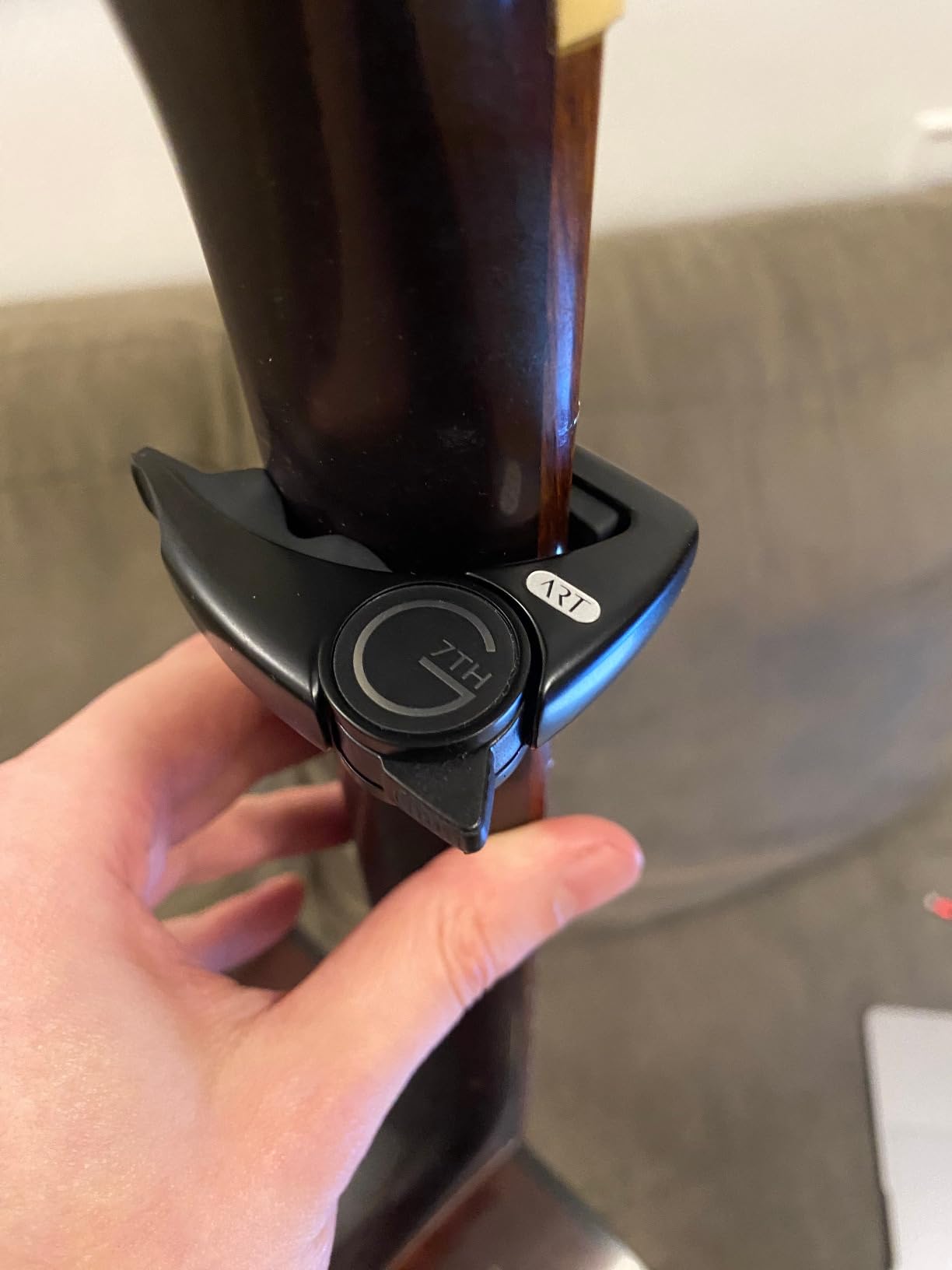 G7th Performance 3 6 String Silver Guitar Capo - Groundbreaking Tension Control & Adaptive Radius Technology - The Perfect Capo for Acoustic and Electric Guitar - UK Designed customer photo 2