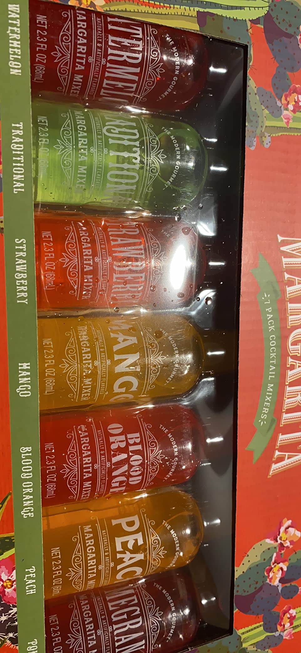 Margarita Cocktail Mixer Gift Set, Gourmet Drink Mix Collection, Set of 6 customer photo 1