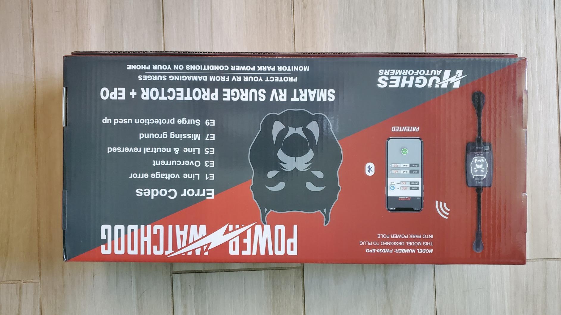 Power Watchdog PWD30EPO Smart RV Surge Protector, 30A, Bluetooth, IP65 | Patented Bluetooth connectivity monitors voltage, amperage & wattage. IP65 water-resistant. customer photo 2
