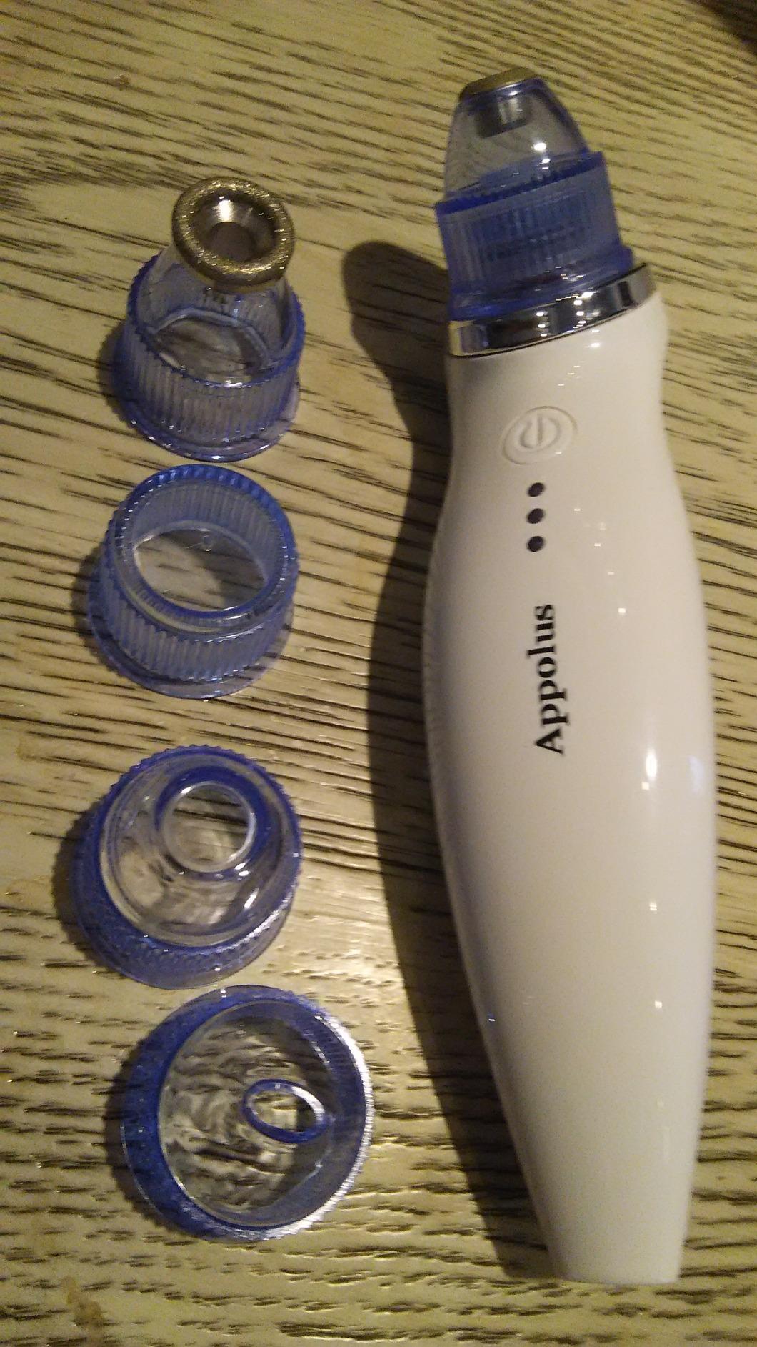 3-in-1 Microdermabrasion Machine - Light Therapy Vacuum Wand Kit customer photo 2