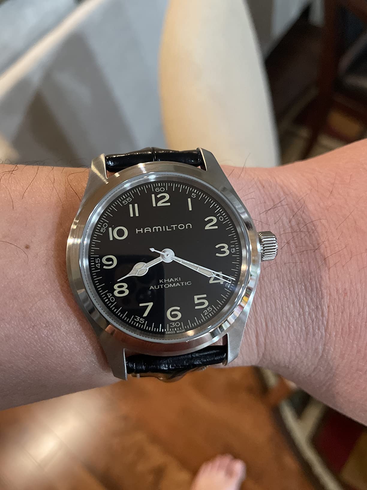 Hamilton Khaki Field Murph Automatic Men's Watch, 42mm Stainless Steel Case customer photo 1