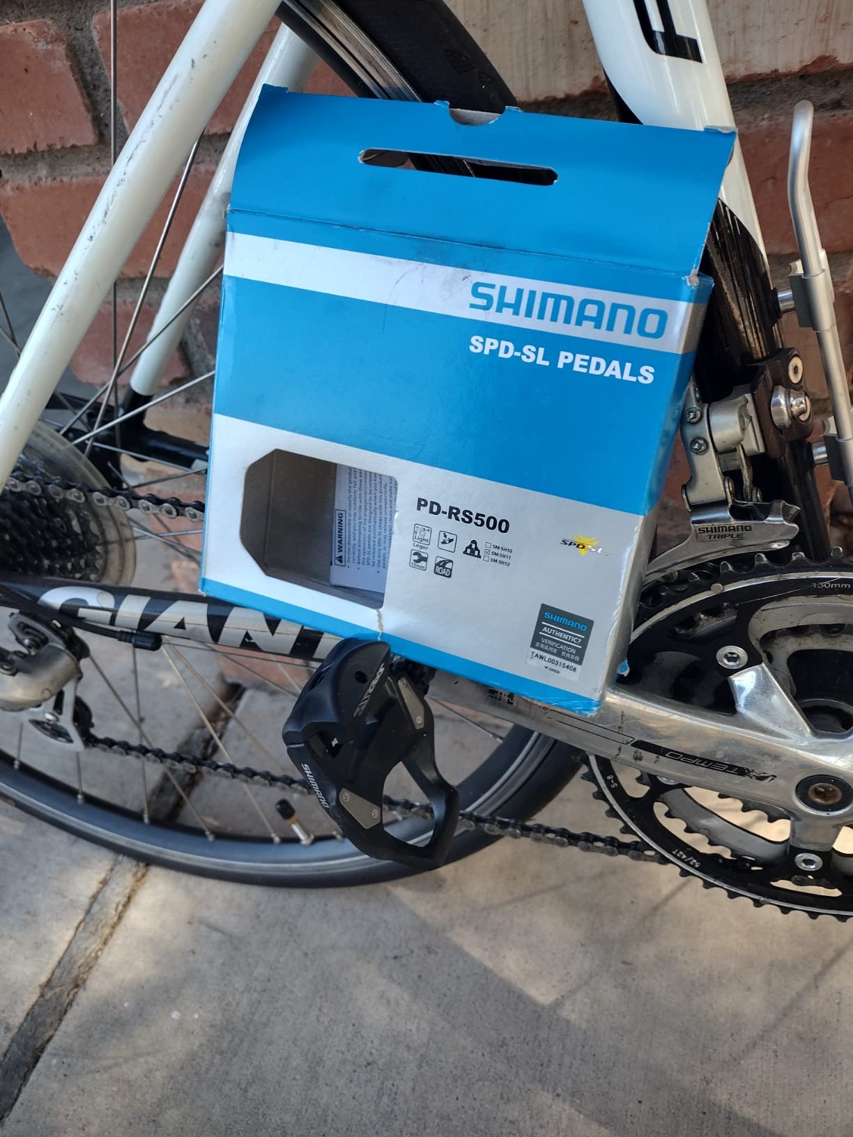 Shimano PD-RS500 SPD-SL Road Pedal customer photo 1