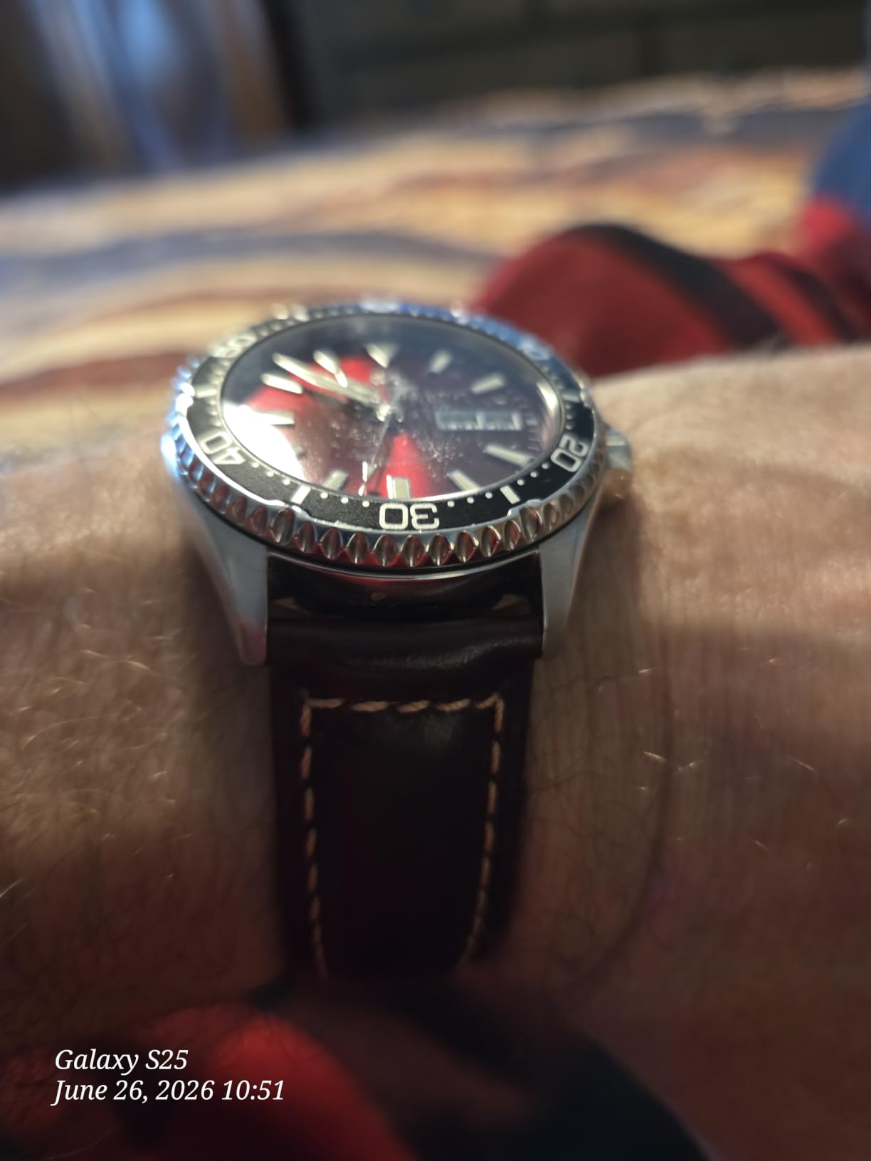 Orient Men's Kamasu Stainless Steel Automatic Diving Watch with Sapphire Crystal customer photo 2