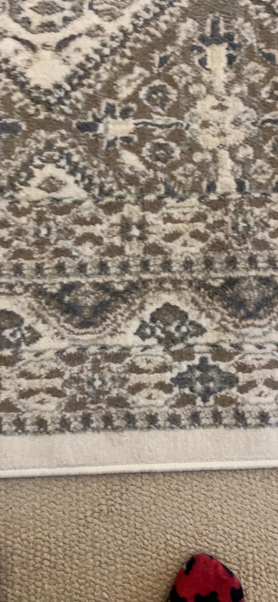 nuLOOM Becca Taupe Medallion Power Loomed Area Rug, 9' x 12' customer photo 2