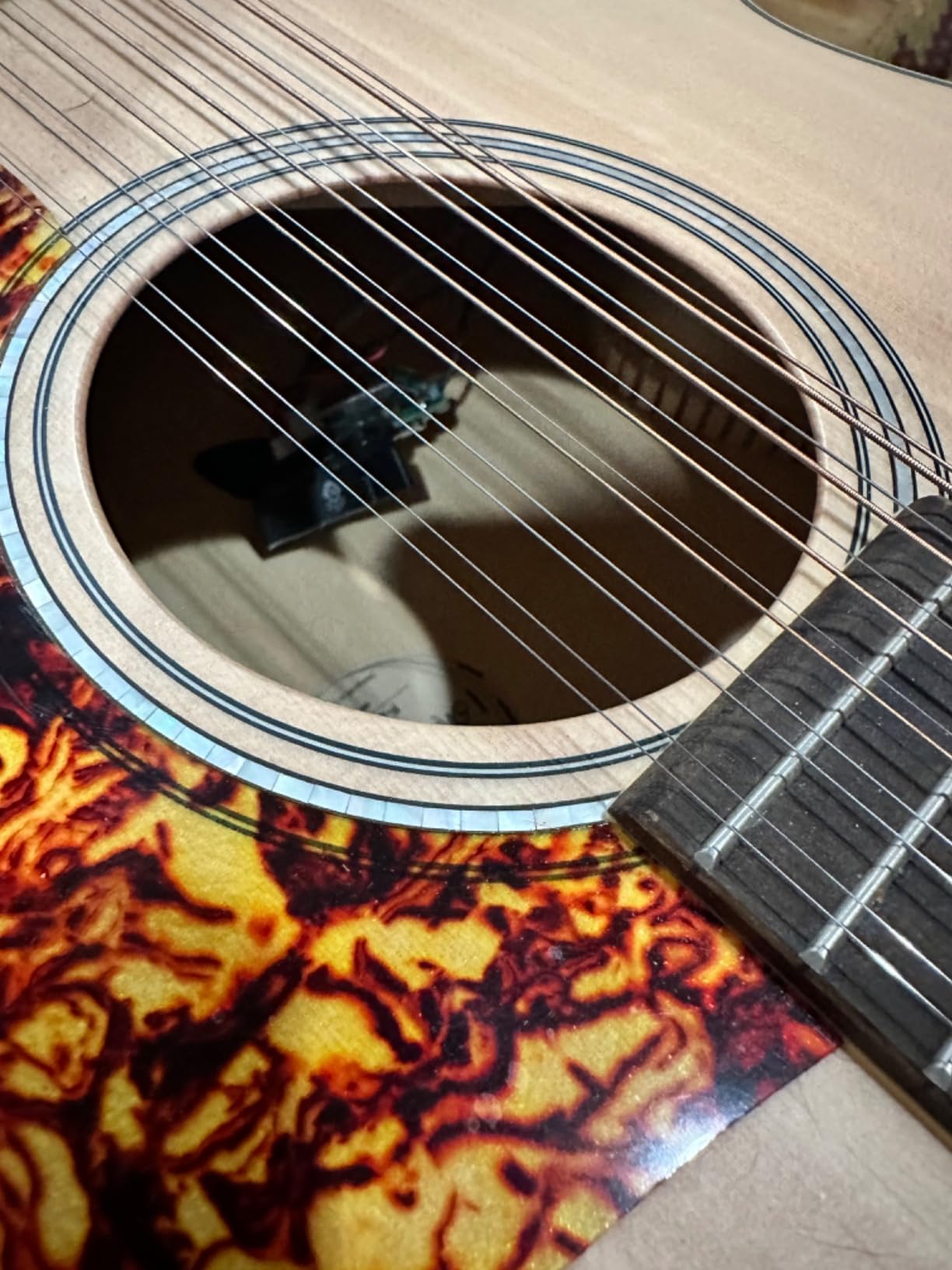 Guild F2512E 12String Acoustic Electric Natural customer photo 2
