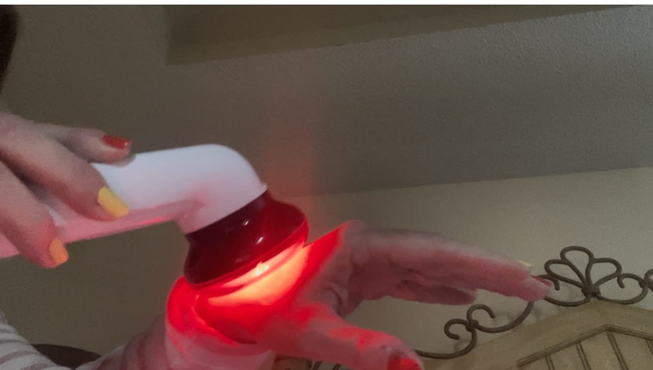 Red Light Therapy Infrared Heating Wand by Theralamp – Handheld Heat Lamp Includes Replacement Bulb customer photo 1